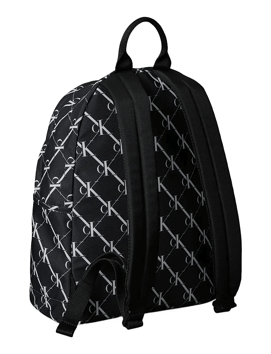 Calvin Klein - CK AOP BACKPACK - ryggsäckar - ck black - 1