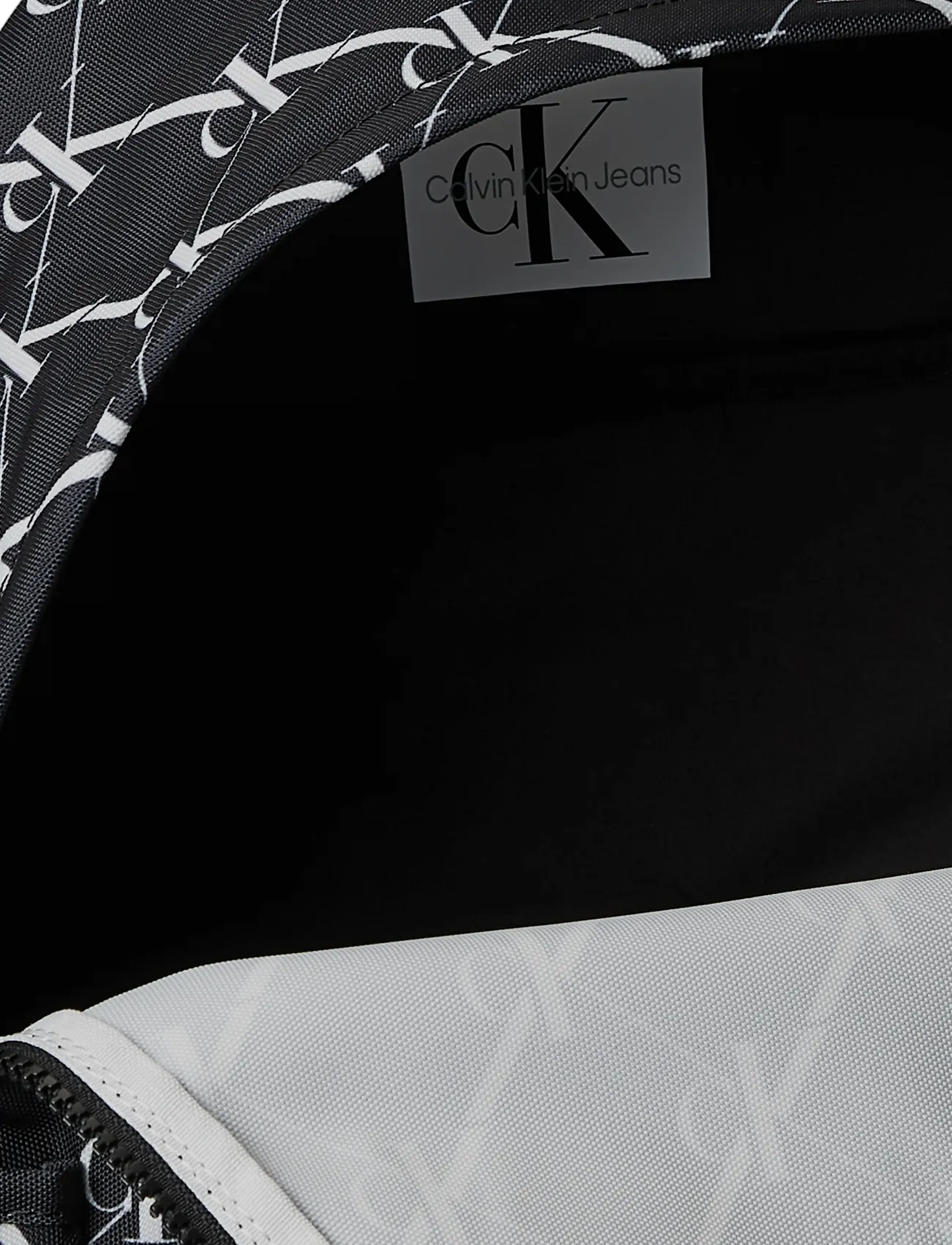 Calvin Klein - CK AOP BACKPACK - ryggsäckar - ck black - 3