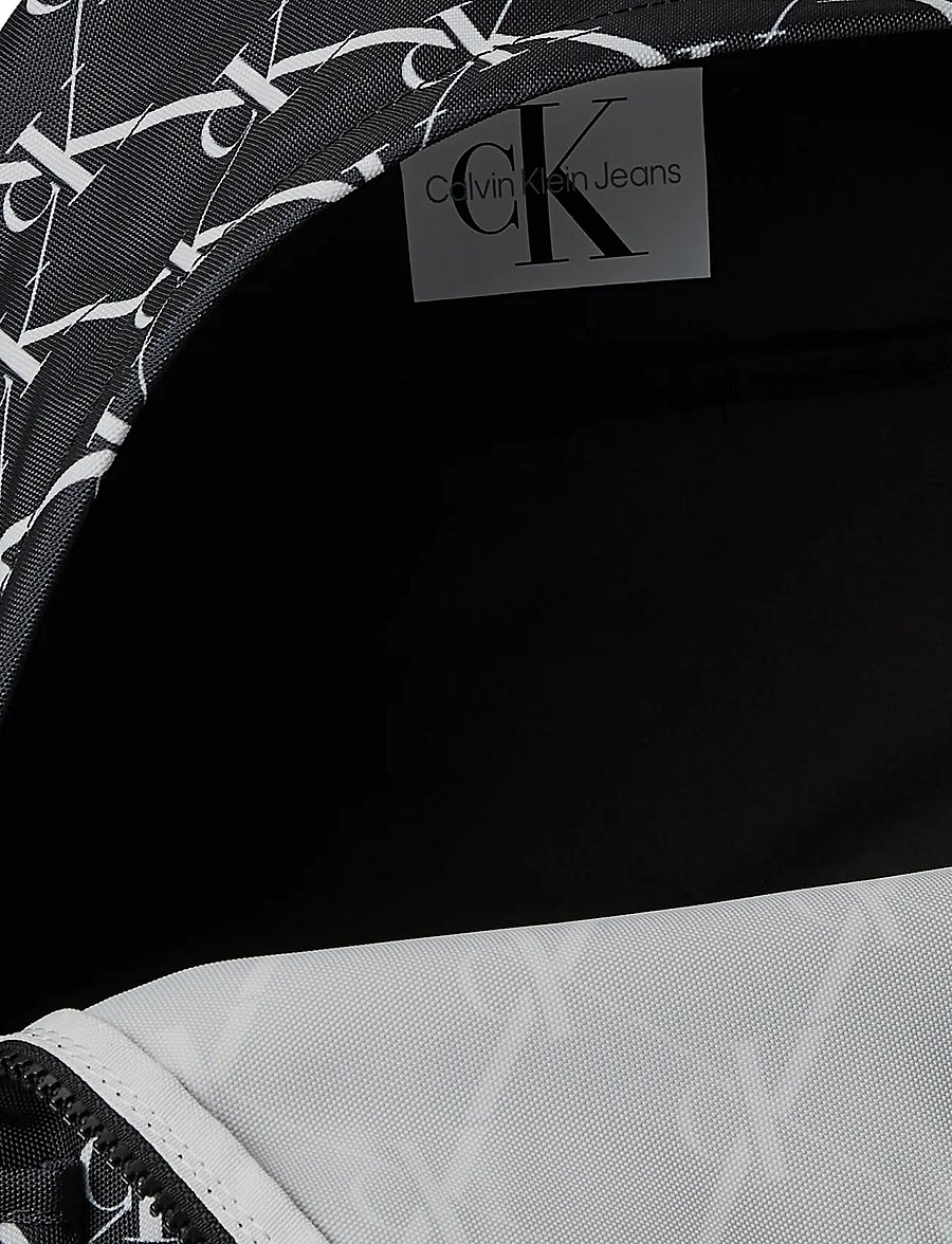Calvin Klein - CK AOP BACKPACK - ryggsäckar - ck black - 3
