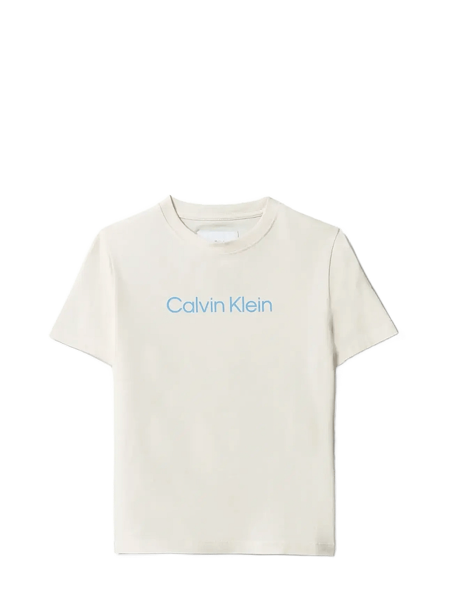 Calvin Klein - INST. LOGO SS T-SHIRT - lühikeste varrukatega t-särgid - pearl 12-1304 tcx - 1