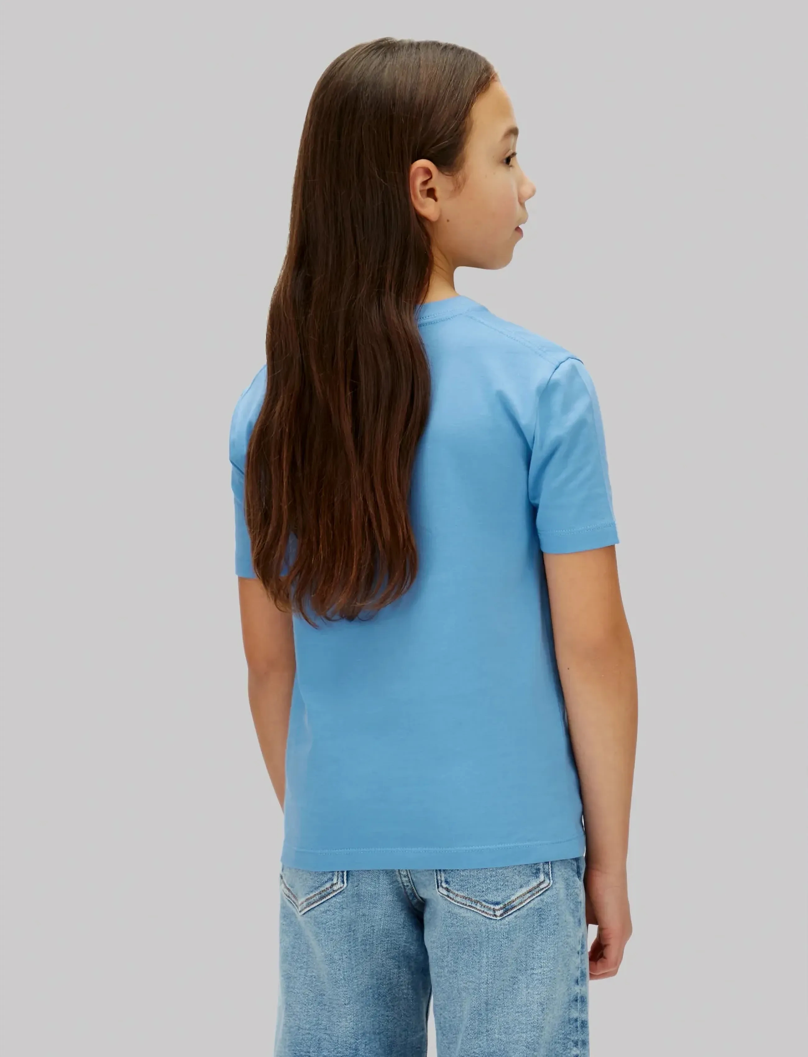 Calvin Klein - INST. LOGO SS T-SHIRT - kortærmede t-shirts - provence 16-4032 tcx - 3