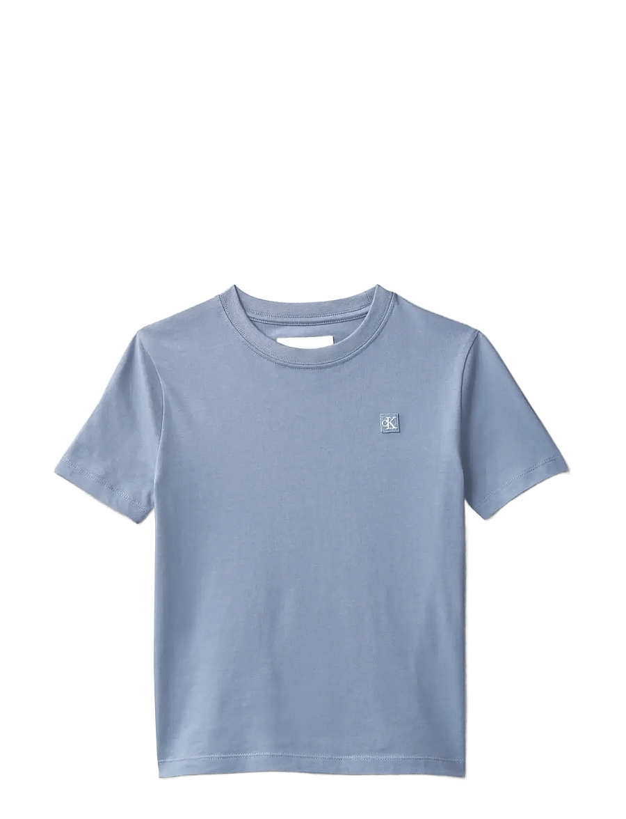 Calvin Klein - MONO MINI BADGE REG T-SHIRT - kurzärmelige - infinity 17-4015 tcx - 1