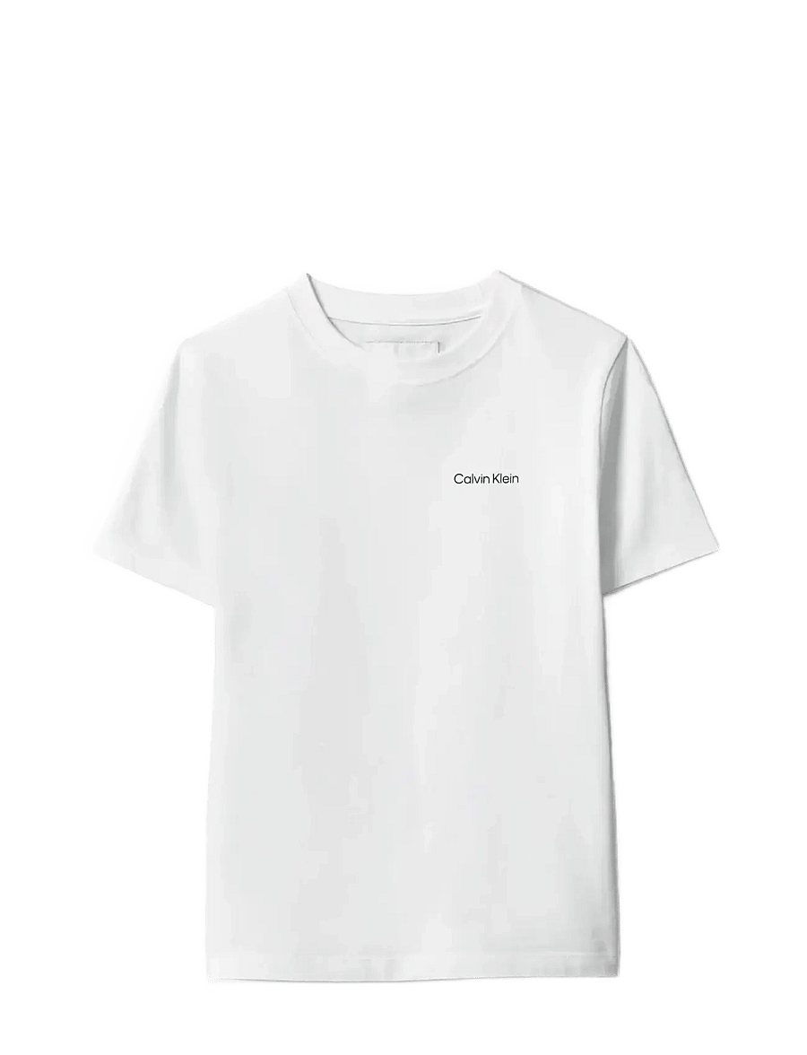 Calvin Klein - CHEST INST.LOGO SS T-SHIRT - kurzärmelige - white 11-0601 tcx - 1