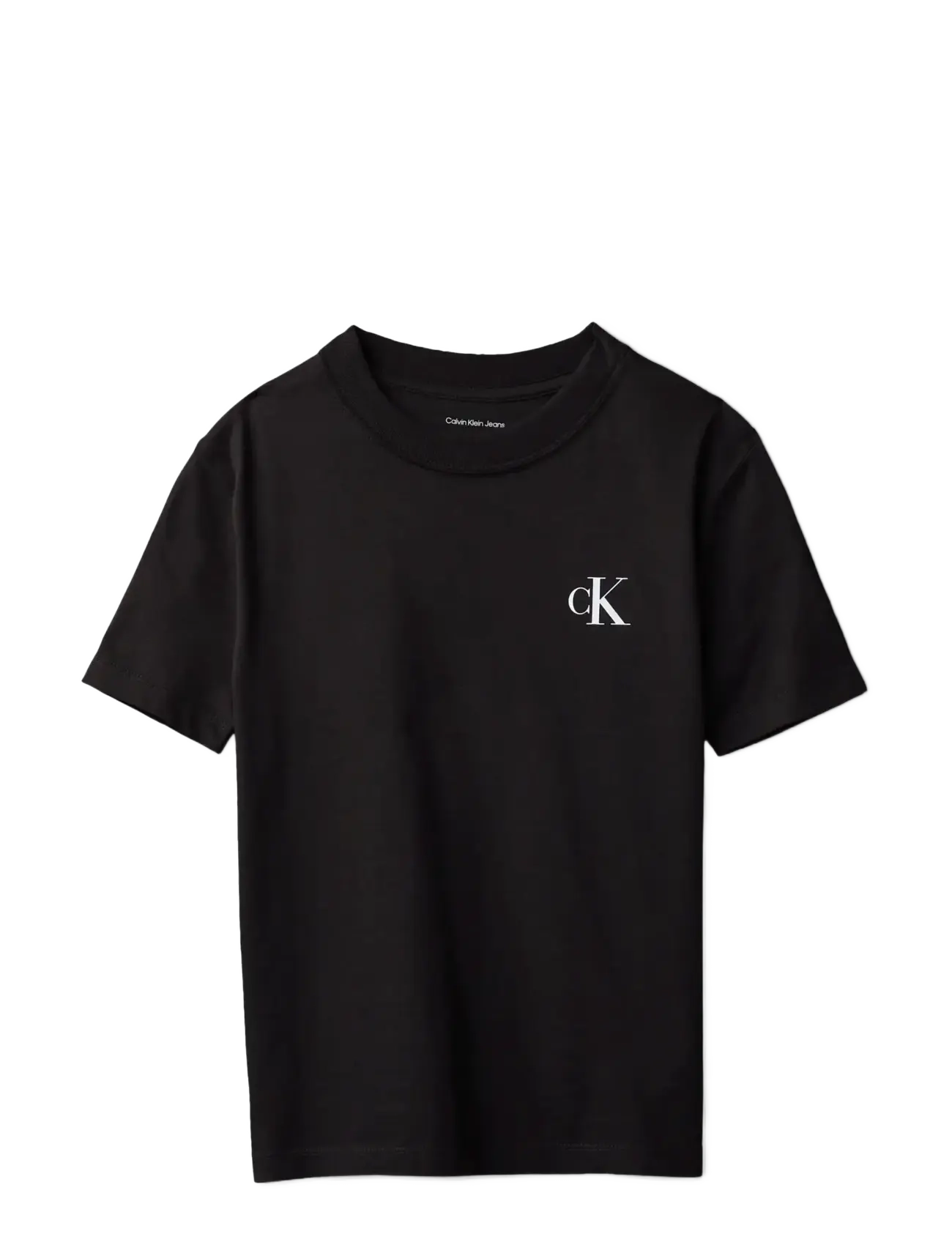 Calvin Klein CHEST MONO LOGO SS T-SHIRT - Erbjudanden - BLACK [CSI] 25CW1000175CK / black
