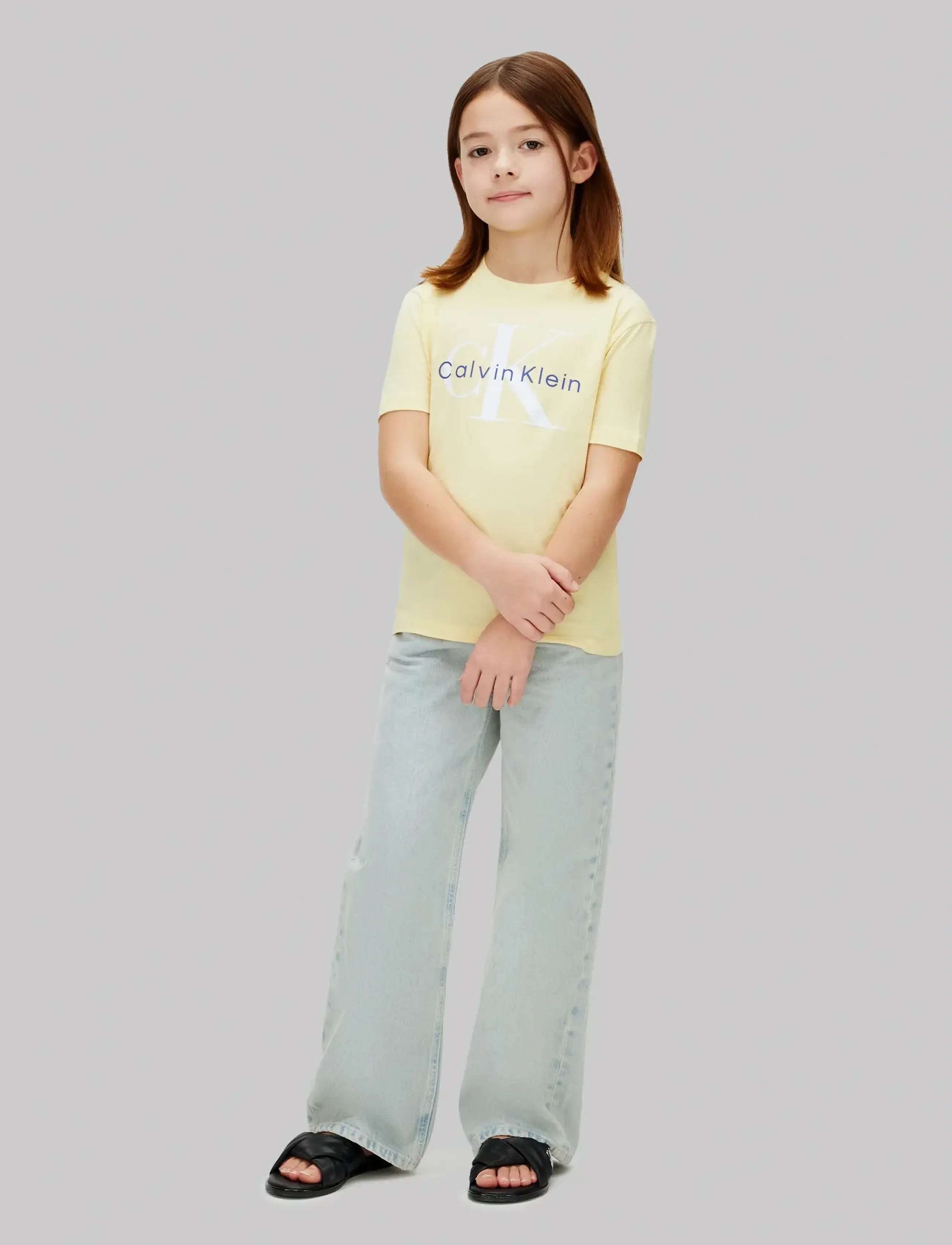 Calvin Klein - CK MONO LOGO SS T-SHIRT - kortærmede t-shirts - french vanilla 12-0722 tcx - 4