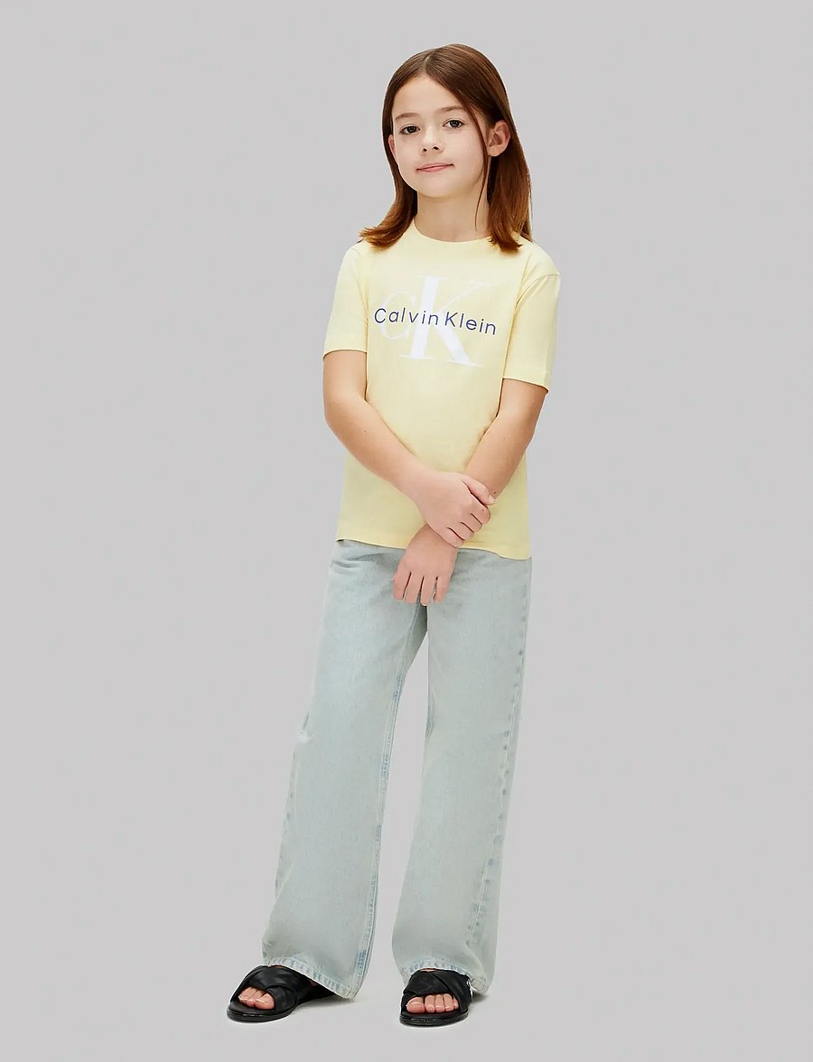 Calvin Klein - CK MONO LOGO SS T-SHIRT - kortärmade t-shirts - french vanilla 12-0722 tcx - 4