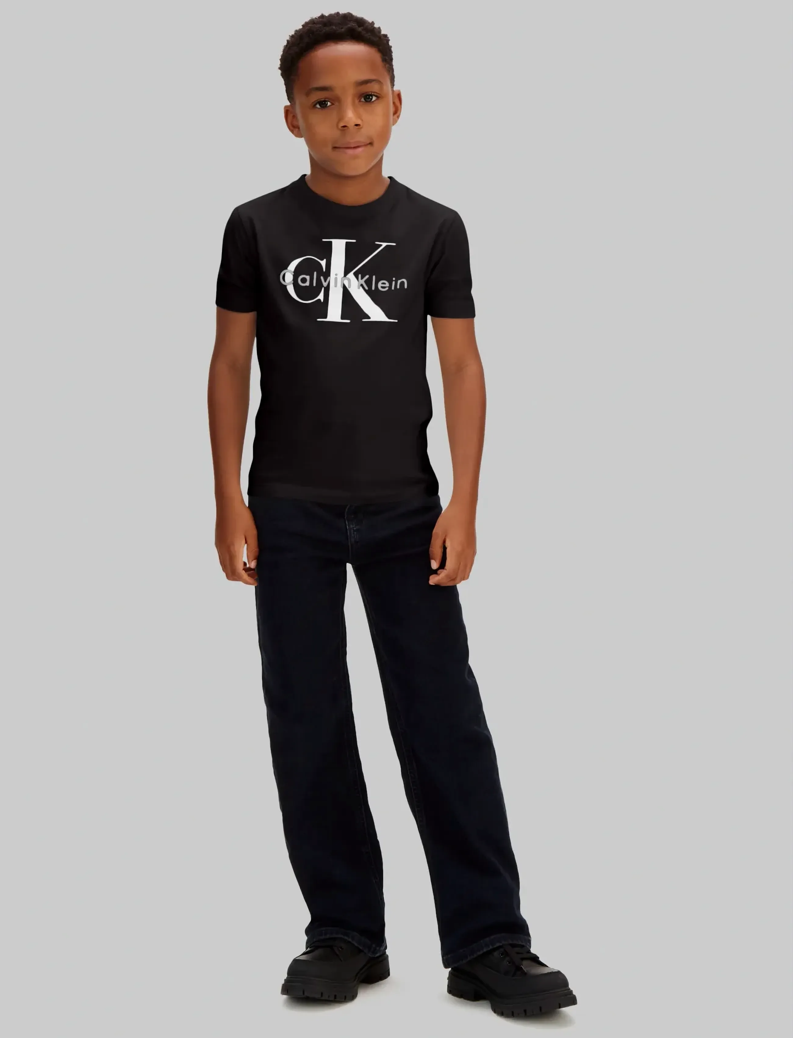 Calvin Klein - CK MONO LOGO SS T-SHIRT - kurzärmelige - black [csi] 25cw1000175ck - 2
