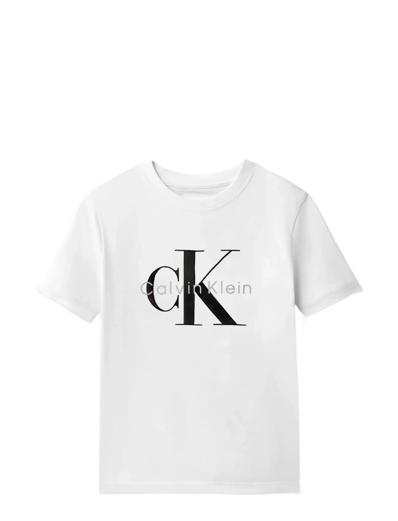 Calvin Klein CK MONO LOGO SS T-SHIRT - Calvin Klein - WHITE 11-0601 TCX / white