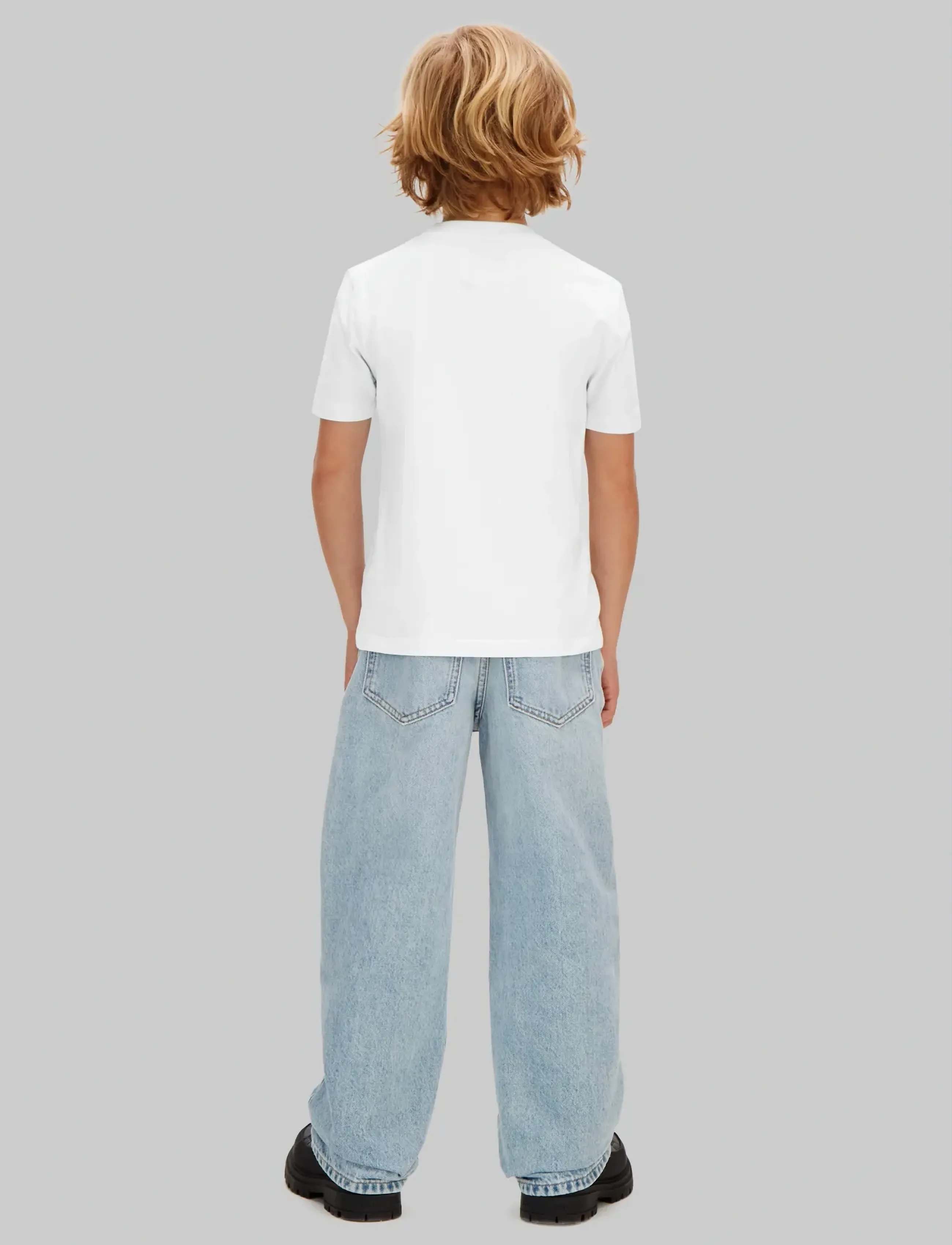 Calvin Klein - CK MONO LOGO SS T-SHIRT - t-shirts à manches courtes - white 11-0601 tcx - 3