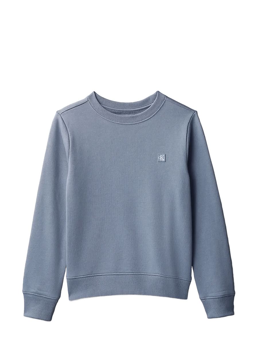 Calvin Klein - MINI BADGE REG CN - sweatshirts - infinity 17-4015 tcx - 1