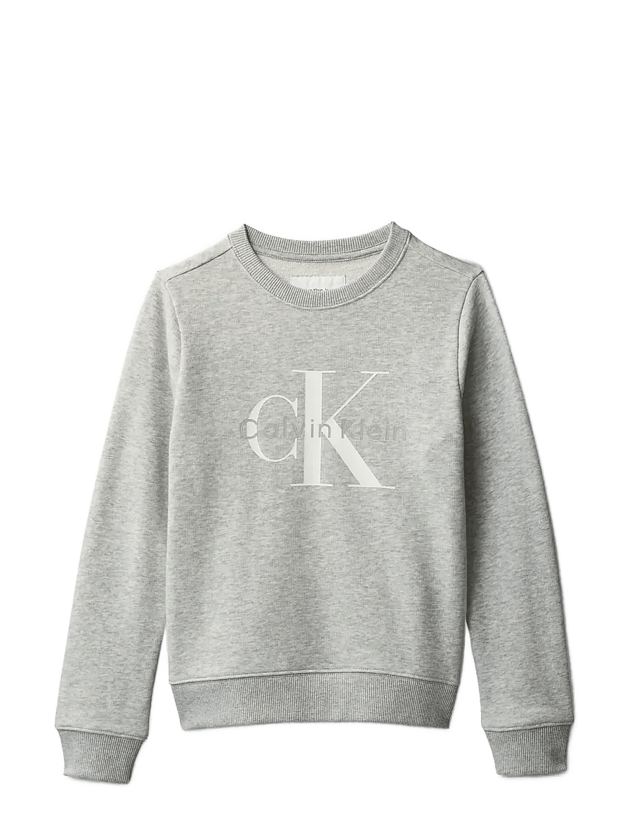 Calvin Klein - CK MONO LOGO CN - dressipluusid - 3-lt grey ht - 1