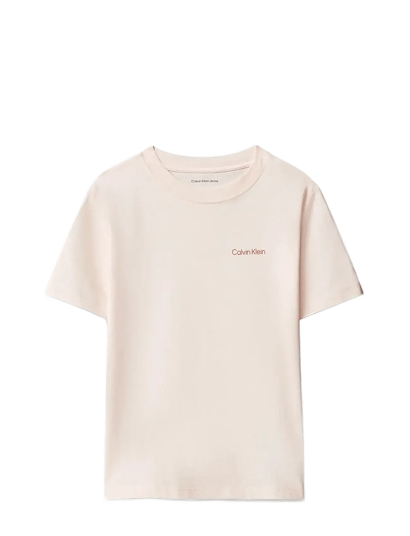 Calvin Klein - SMALL CHEST INST.LOGO SS T-SHIRT - kurzärmelige - mangano calcite - 1