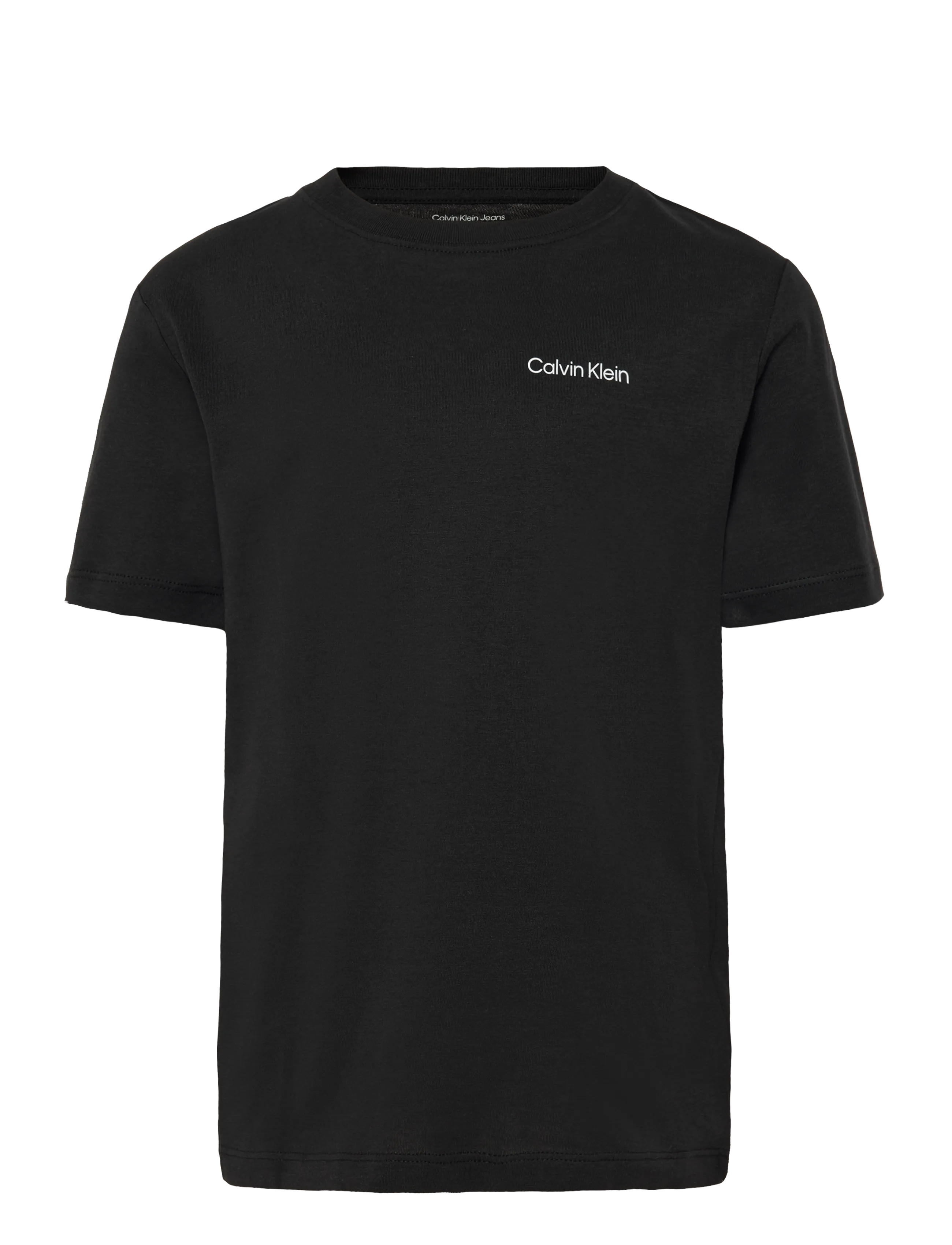 Calvin Klein SMALL CHEST INST.LOGO SS T-SHIRT - Tøj - PVH BLACK / black