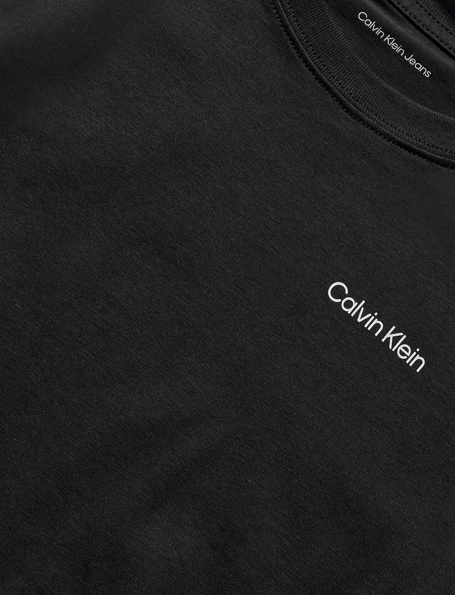 Calvin Klein - SMALL CHEST INST.LOGO SS T-SHIRT - korte mouwen - pvh black - 2