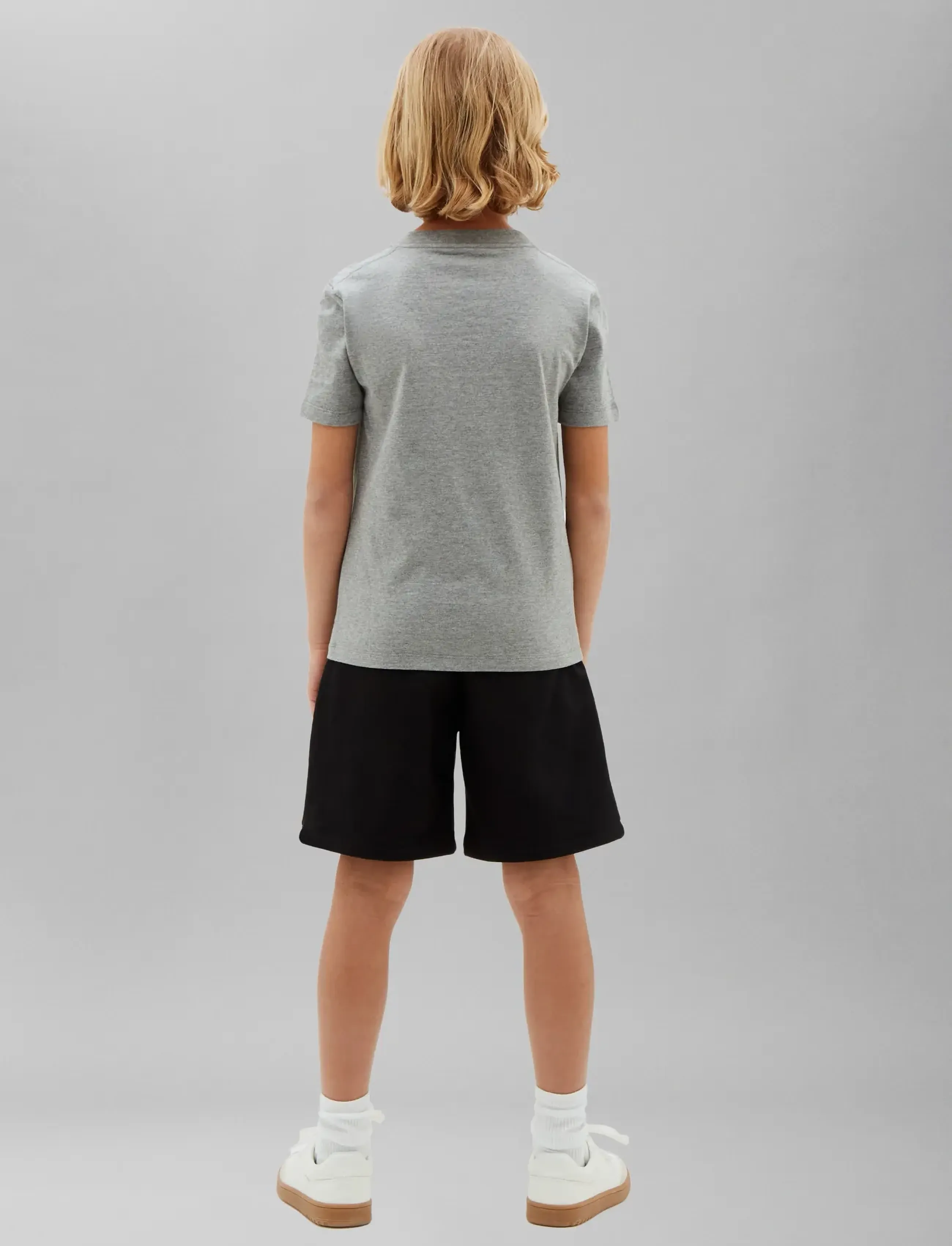 Calvin Klein - MINI BADGE REG T-SHIRT - t-krekli ar īsām piedurknēm - medium grey heather - 2