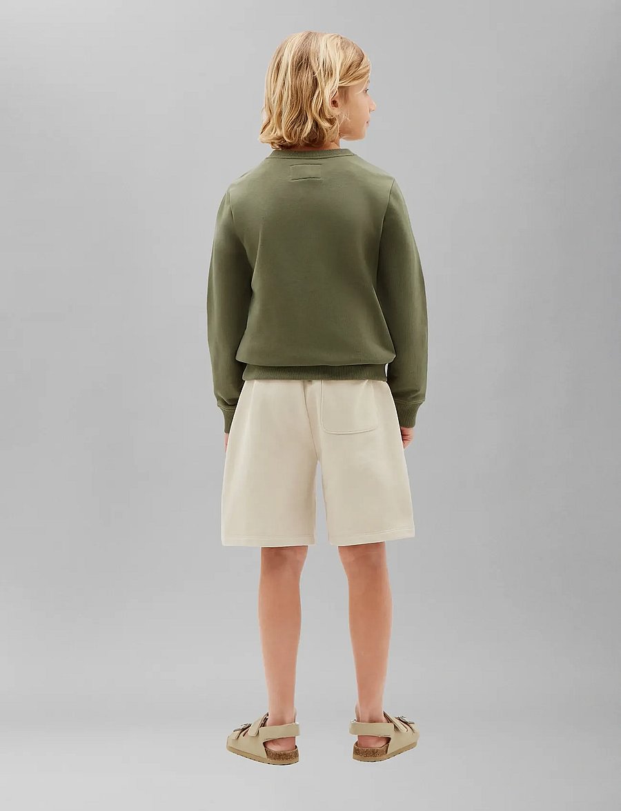 Calvin Klein - MINI BADGE CN - collegepaidat - dusty olive - 2