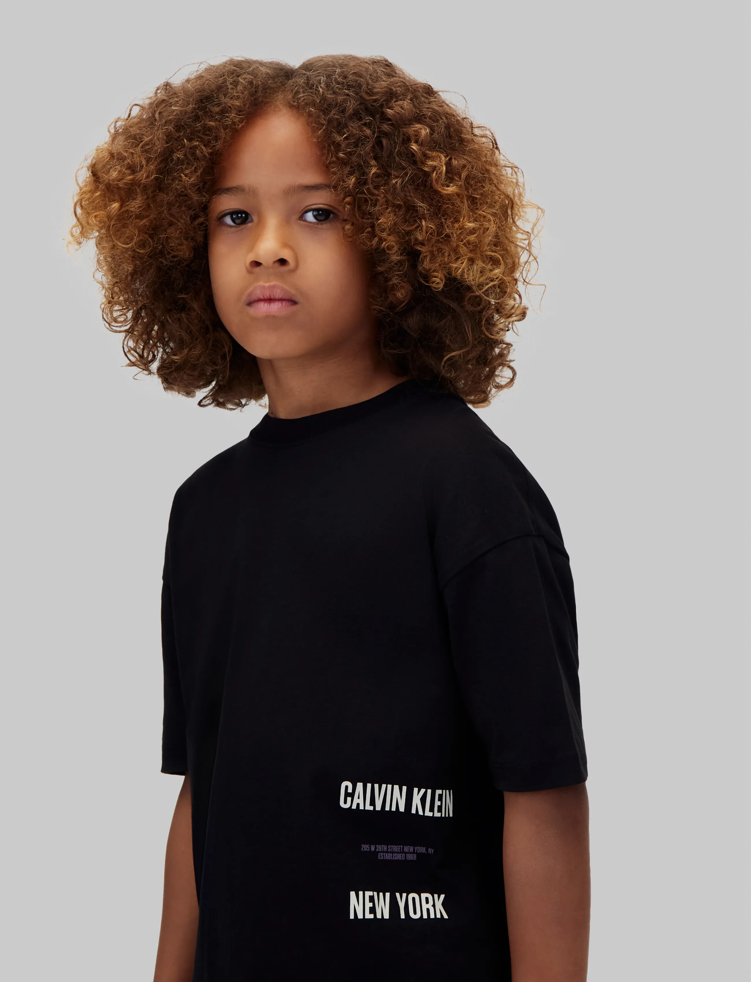 Calvin Klein - INTEREST PLACEMENT AW SS T-SHIRT - pvh black - 4