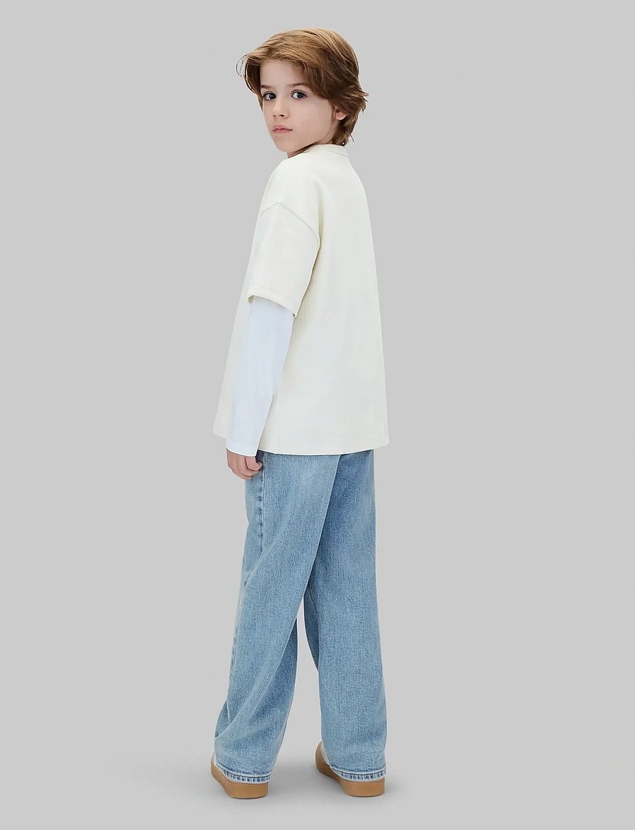 Calvin Klein - CALVIN APPLIQUE SS T-SHIRT - kortärmade t-shirts - turtledove - 2