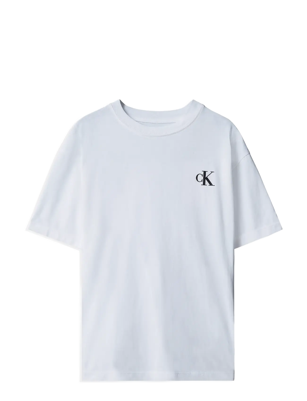 Calvin Klein - RLXD BACK PHOTO PRINT SS T-SHIRT - bright white - 1