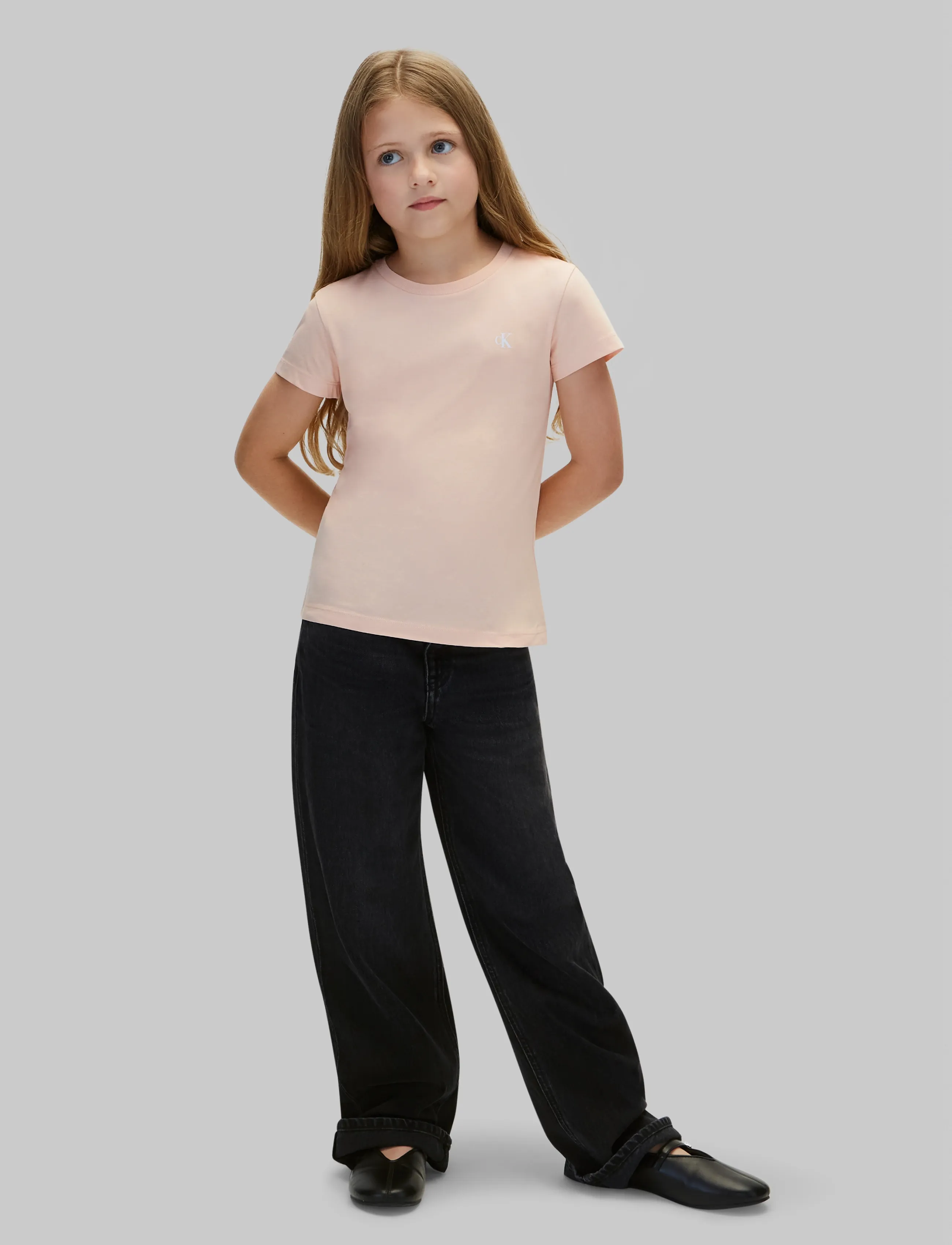 Calvin Klein 2PK CK SLIM SS T-SHIRT - Calvin Klein - BLACK   SPANISH VILLA / black