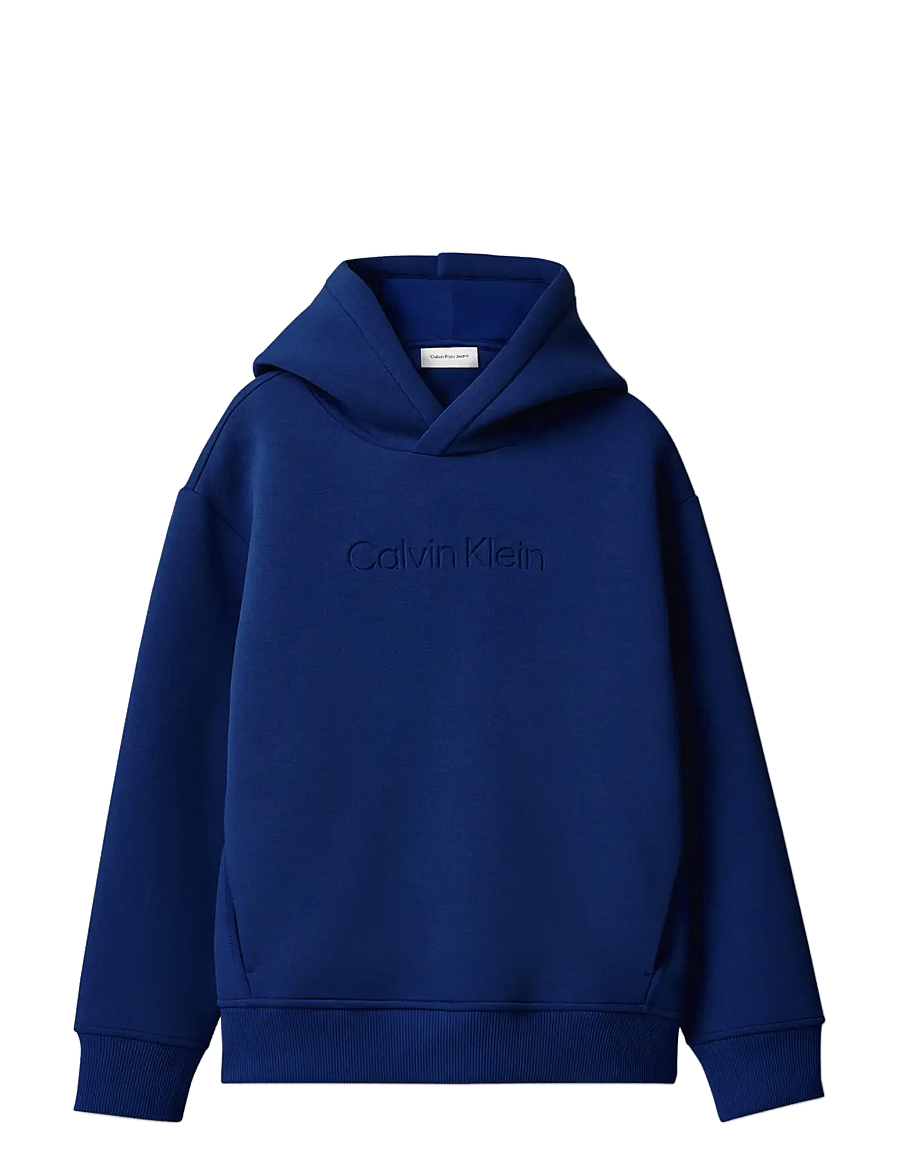 Calvin Klein - CK SCUBA HOODIE - kapuutsiga pusad - estate blue - 1