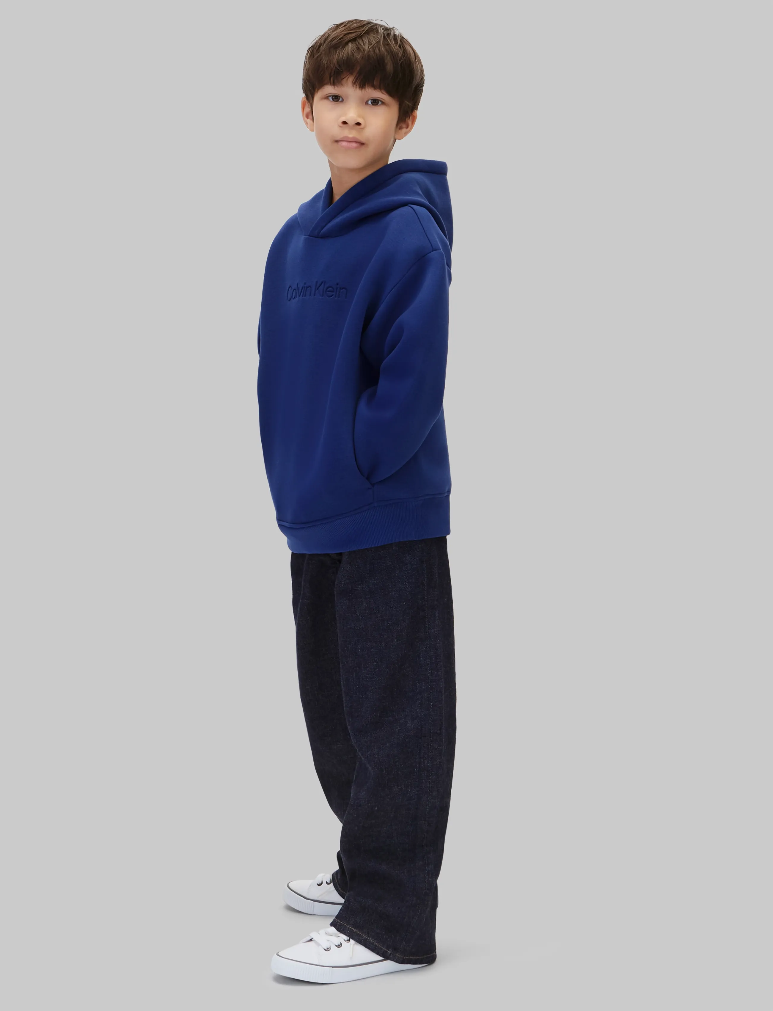 Calvin Klein - CK SCUBA HOODIE - estate blue - 5
