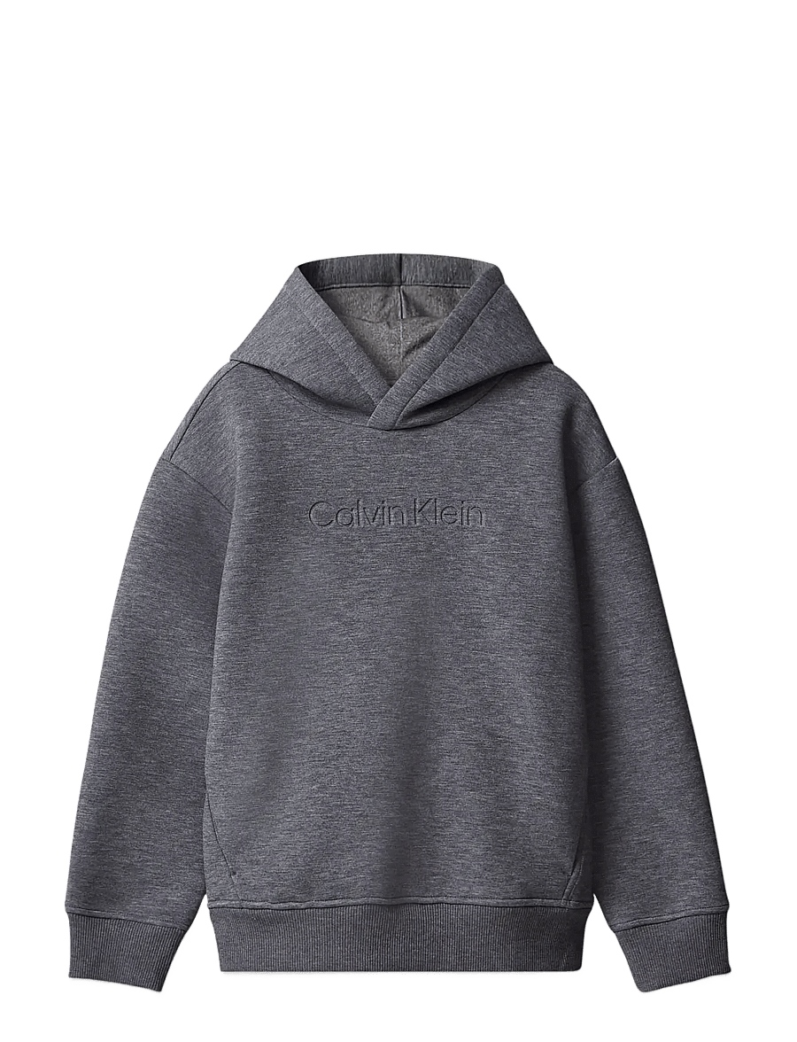 Calvin Klein - CK SCUBA HOODIE - kapuzenpullover - medium grey heather - 1