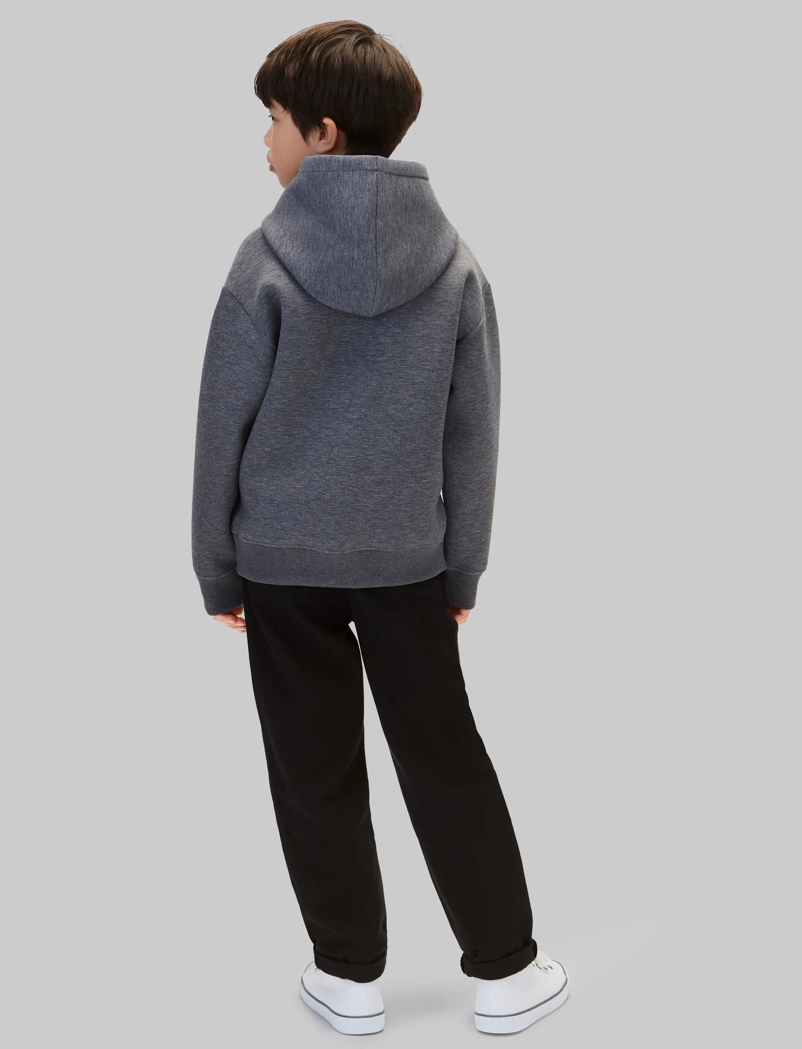 Calvin Klein - CK SCUBA HOODIE - hættetrøjer - medium grey heather - 3