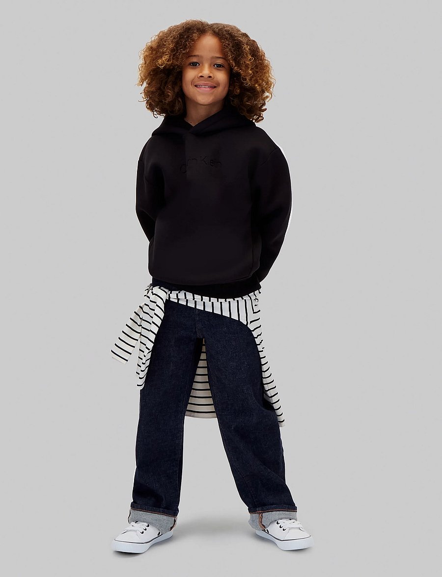 Calvin Klein - CK SCUBA HOODIE - kapuzenpullover - pvh black - 0