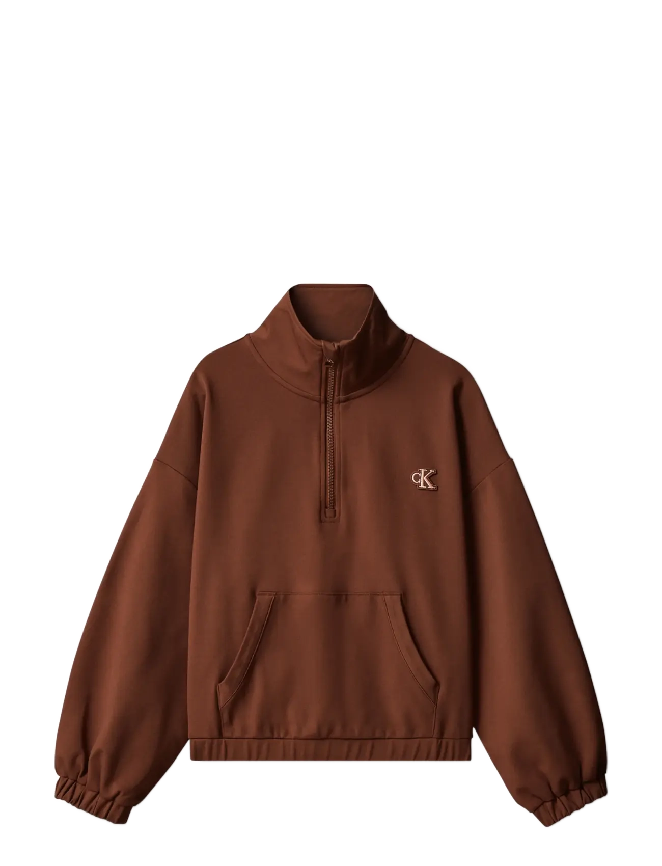 Calvin Klein - PUNTO HALF-ZIP - rocky road - 1