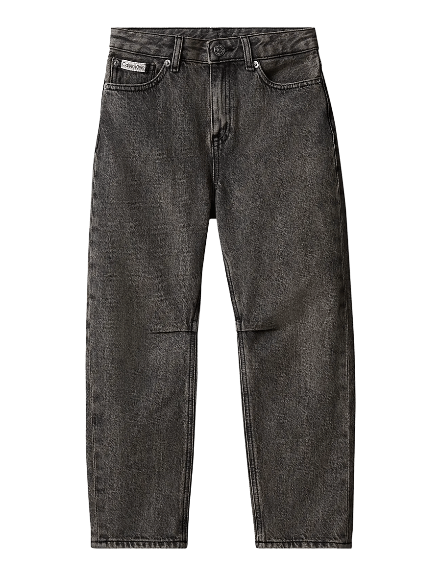 Calvin Klein - HR BARREL LEG JEANS ONYX - loose jeans - onyx black - 1