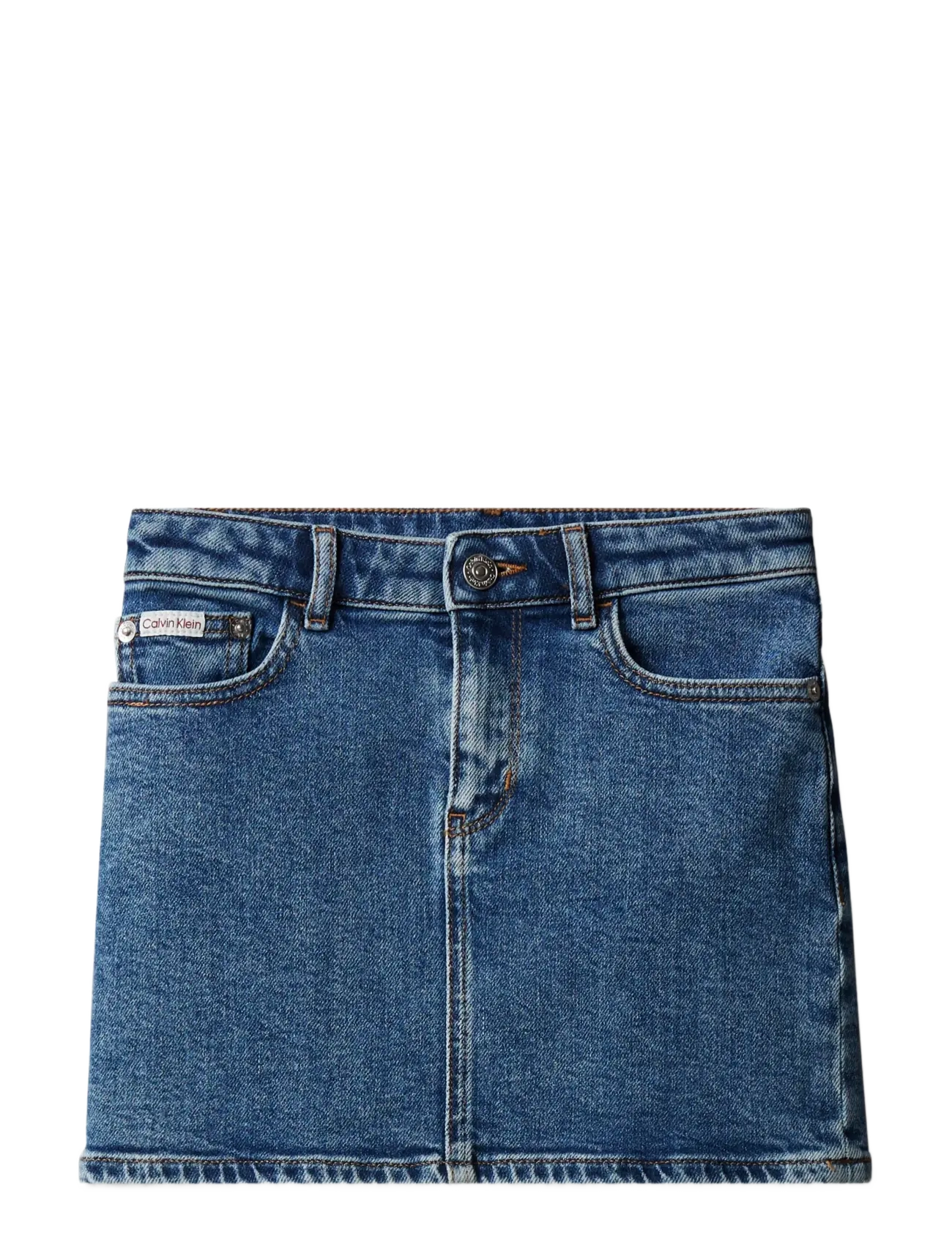 Calvin Klein HERO DENIM SKIRT BECKFORD BLUE - Back to school - BECKFORD / blue