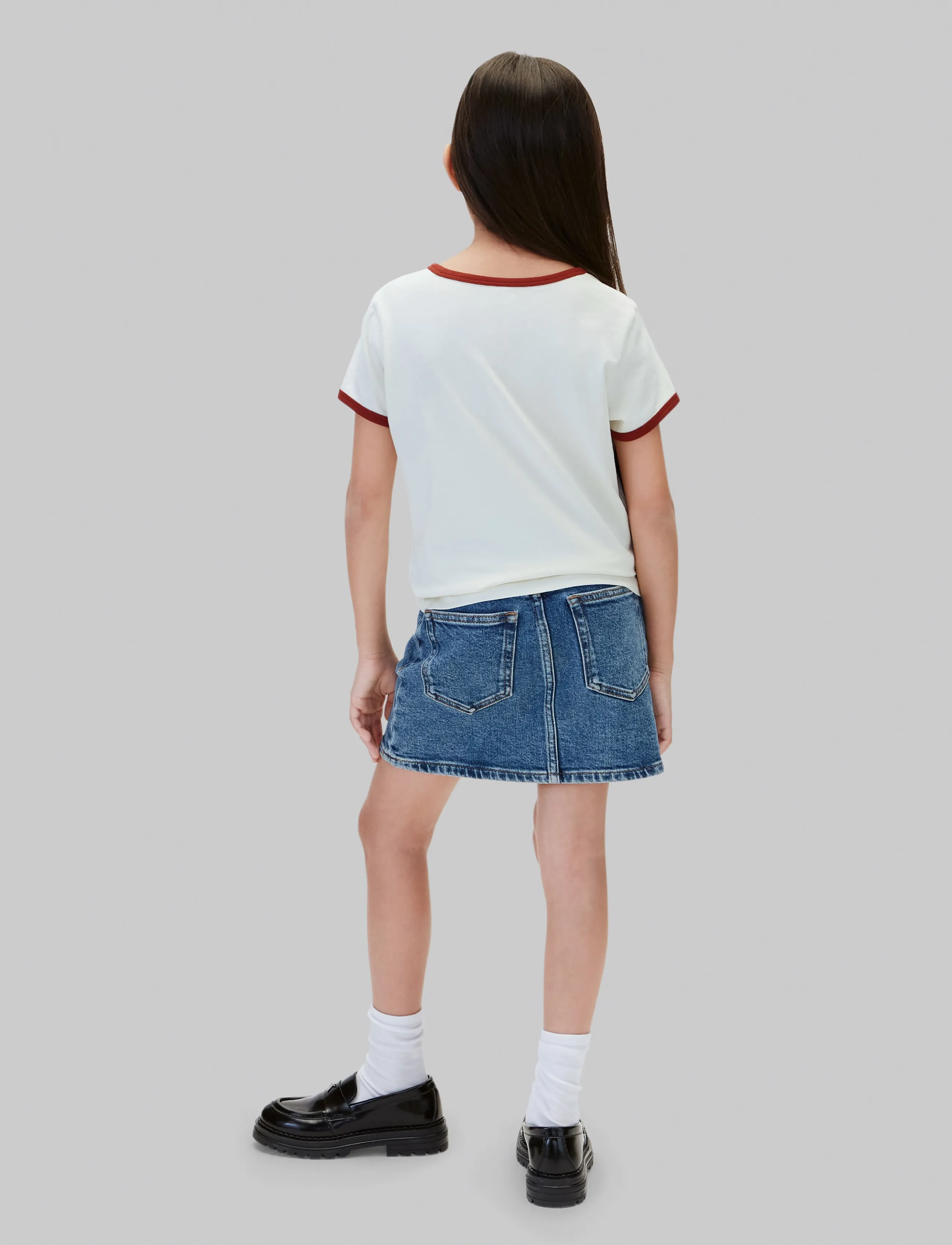 Calvin Klein - HERO DENIM SKIRT BECKFORD BLUE - beckford - 2