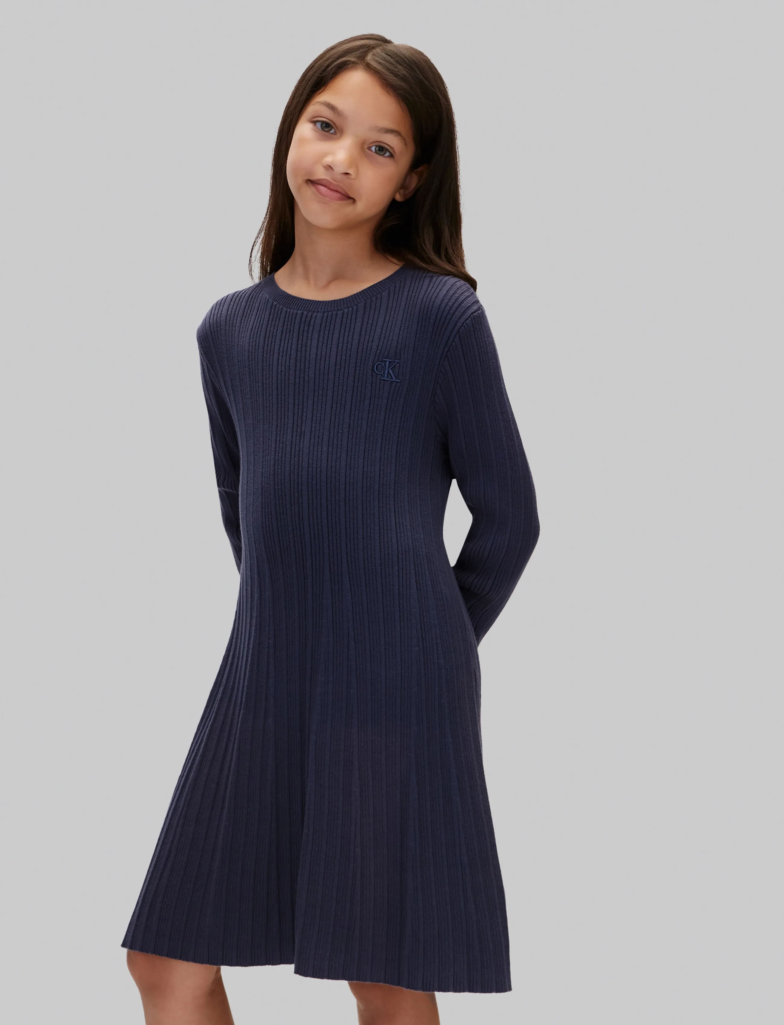 Calvin Klein - CHUNKY RIB SWEATER - turtledove - 3