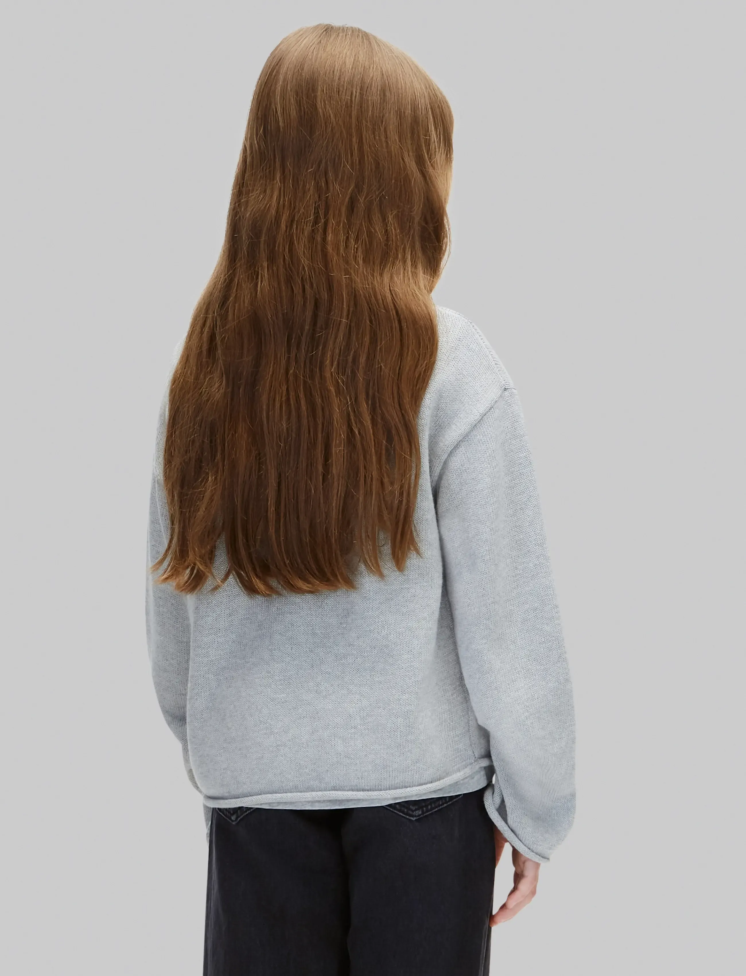 Calvin Klein - MONOLOGO CN SWEATER - snow heather - 2