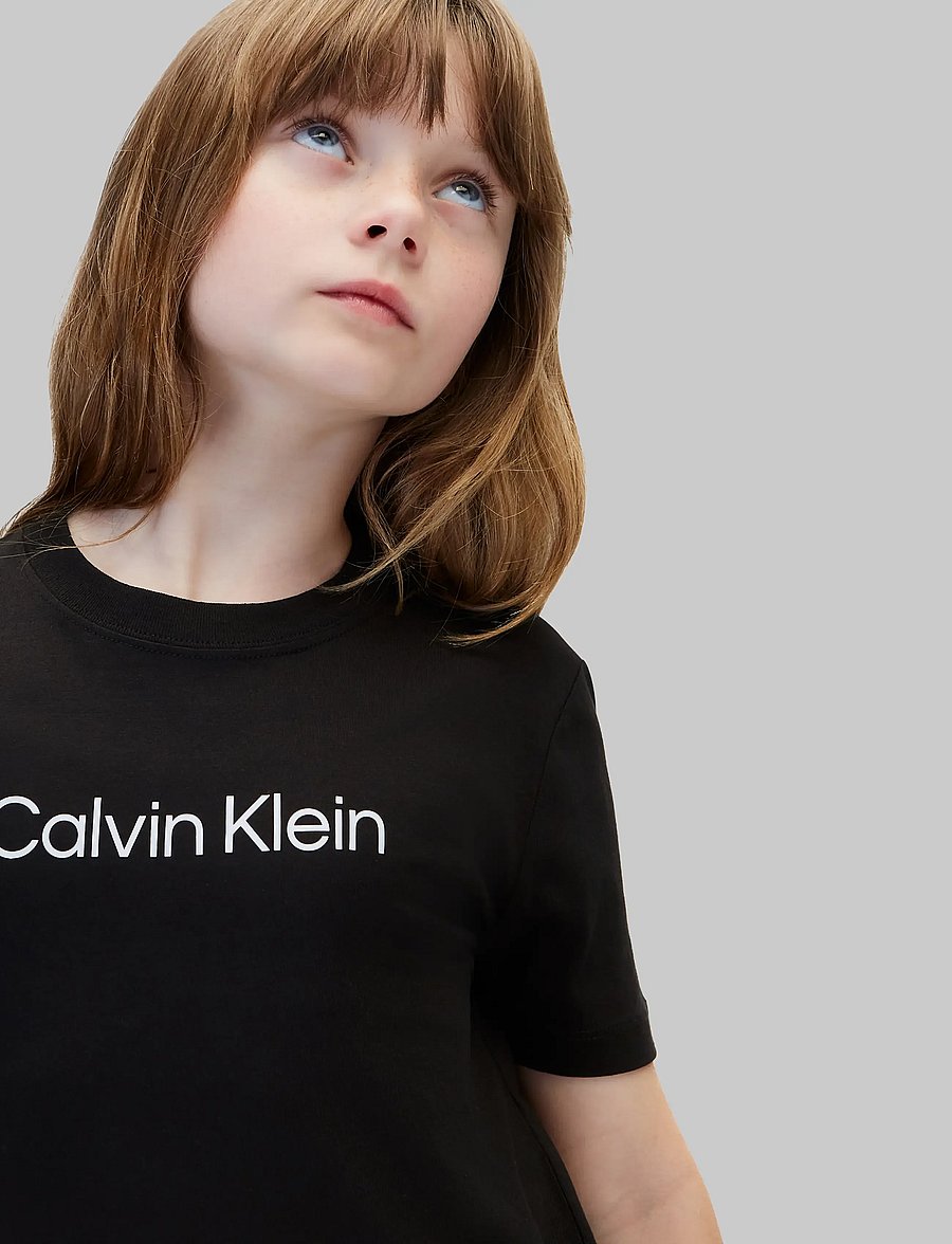 Calvin Klein - INST.LOGO SS T-SHIRT - kurzärmelige - pvh black - 4
