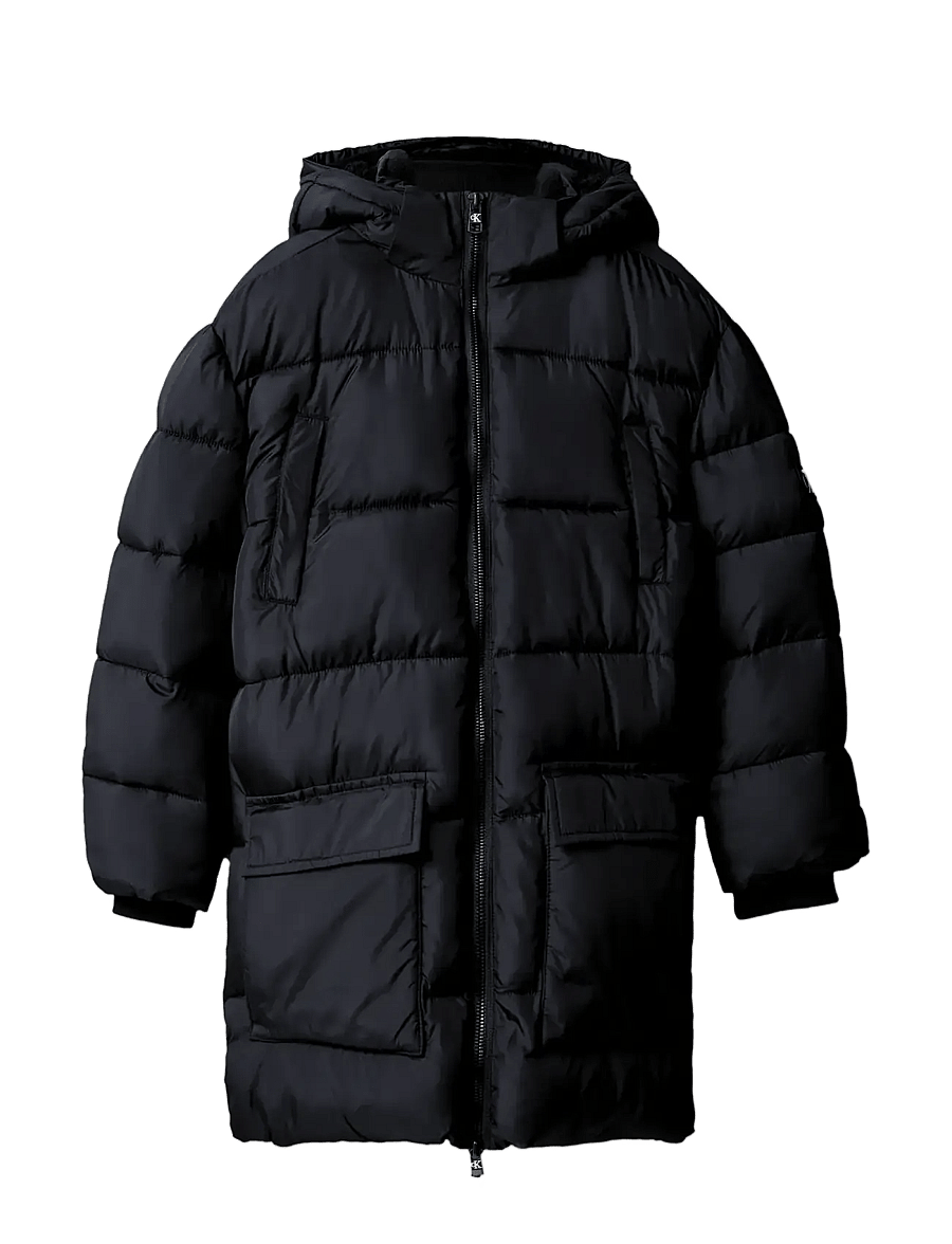 Calvin Klein - CK ESSENTIAL PARKA PUFFER - parkad - pvh black - 1