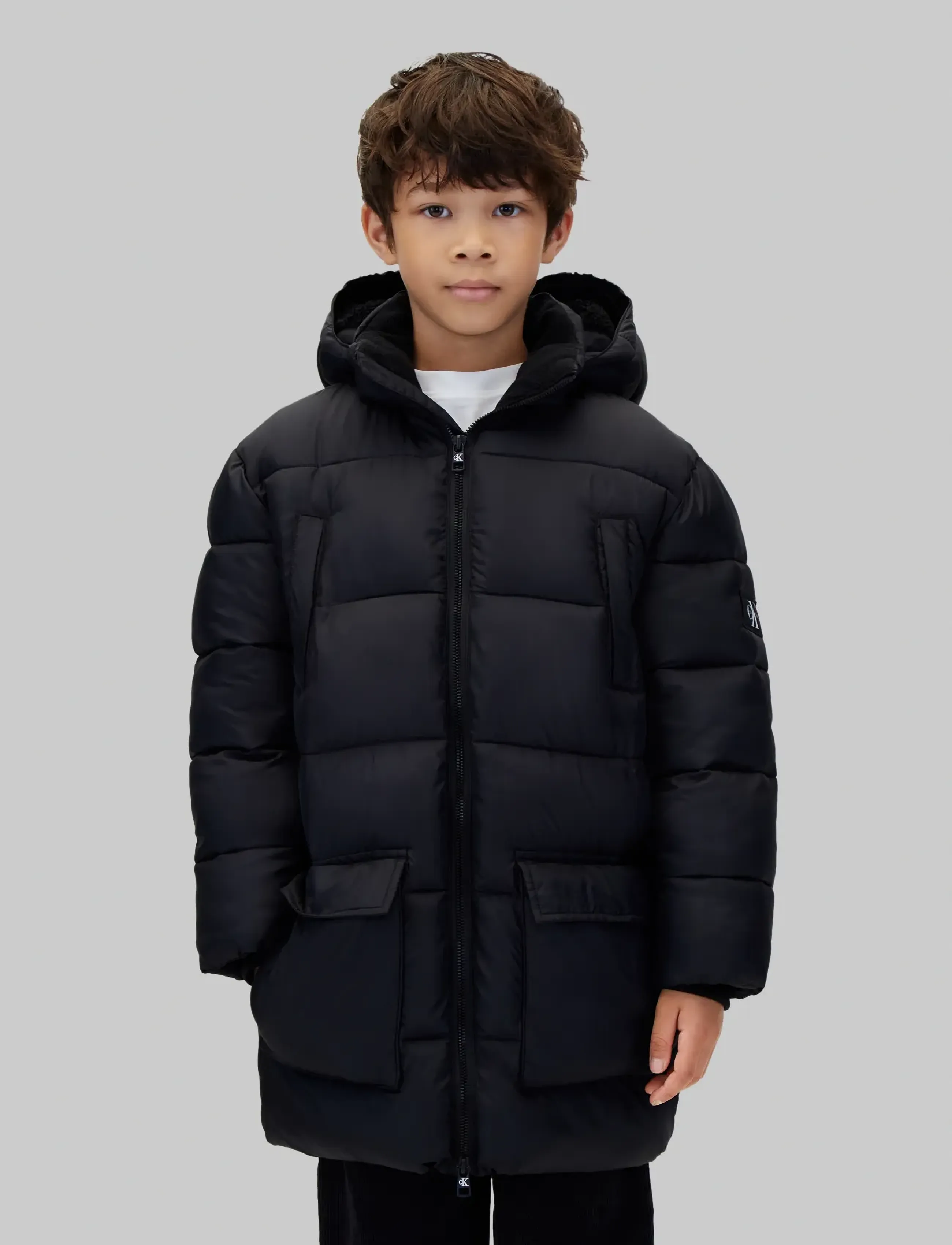 Calvin Klein - CK ESSENTIAL PARKA PUFFER - parkad - pvh black - 4