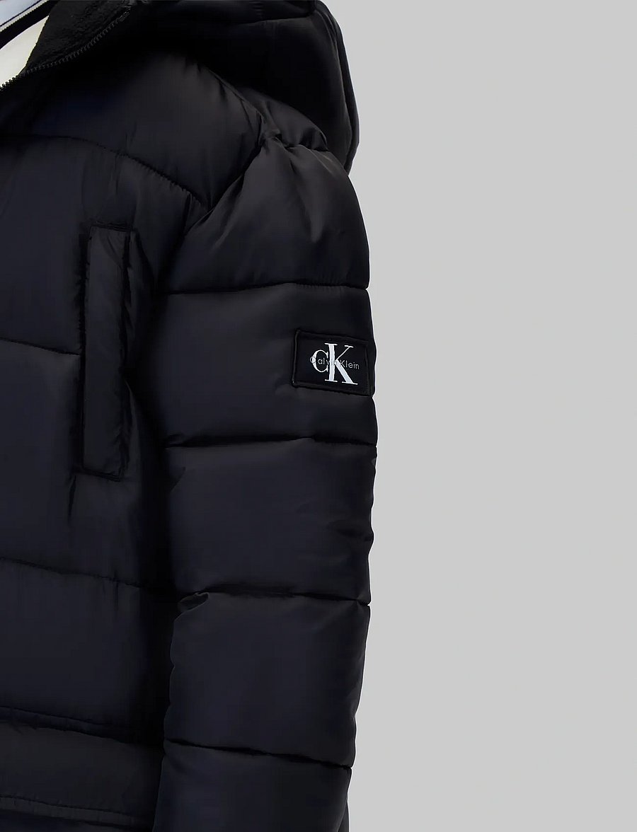 Calvin Klein - CK ESSENTIAL PARKA PUFFER - parkad - pvh black - 5