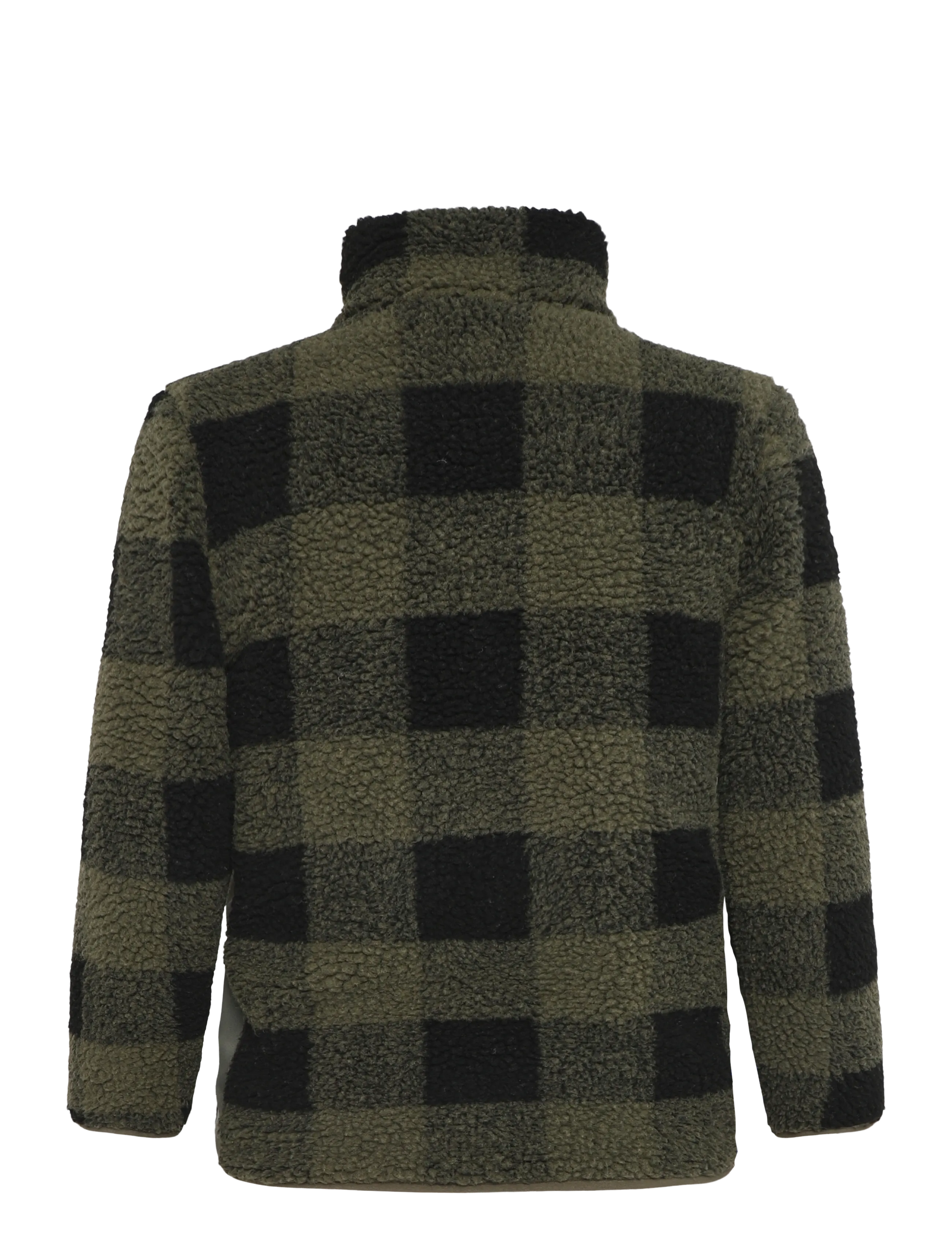 Calvin Klein - CK SHERPA FLEECE JACKET - dusty olive - 1