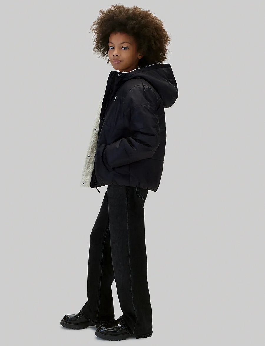 Calvin Klein - TEDDY LINED PUFFER JACKET - winterjacke - pvh black - 5