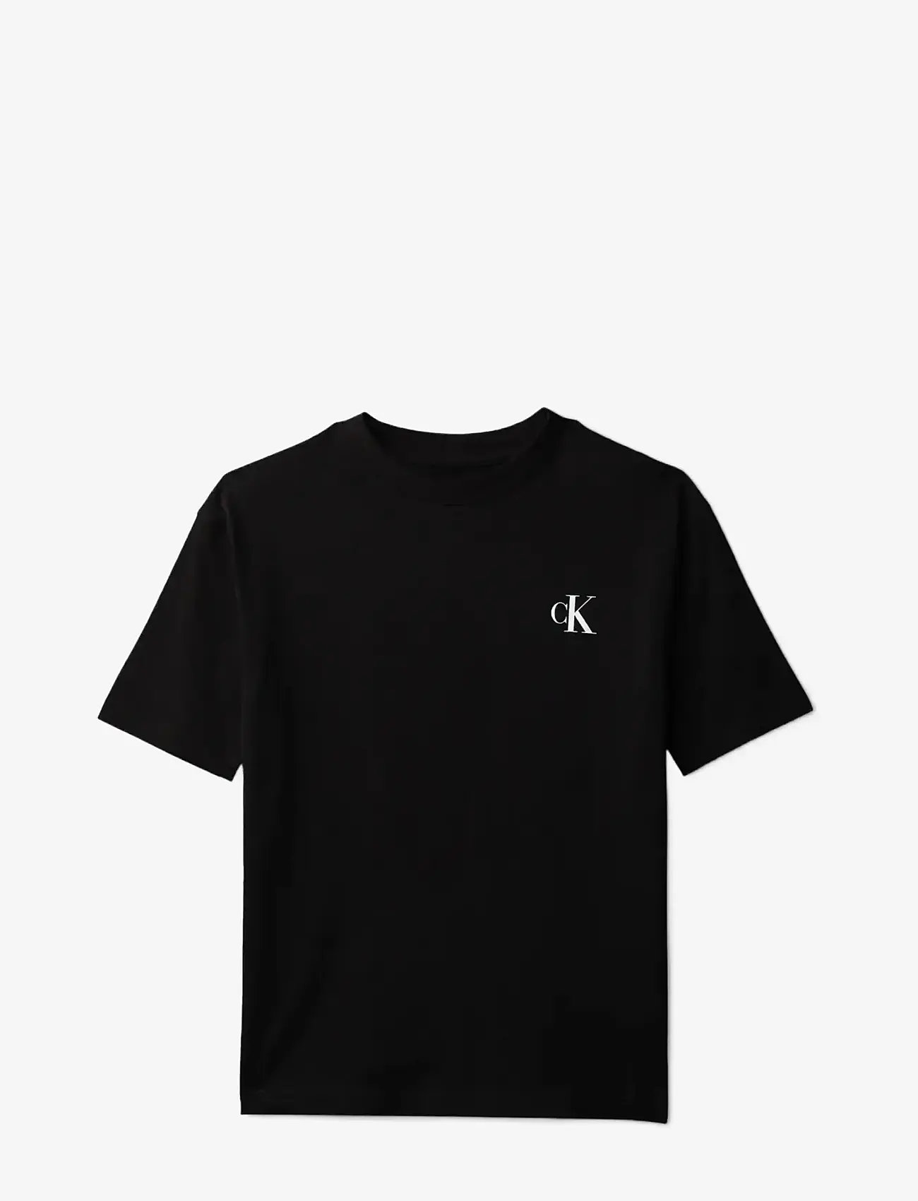 Calvin Klein - BRIDGE SS T-SHIRT - kortærmede t-shirts - black [csi] 25cw1000175ck - 1