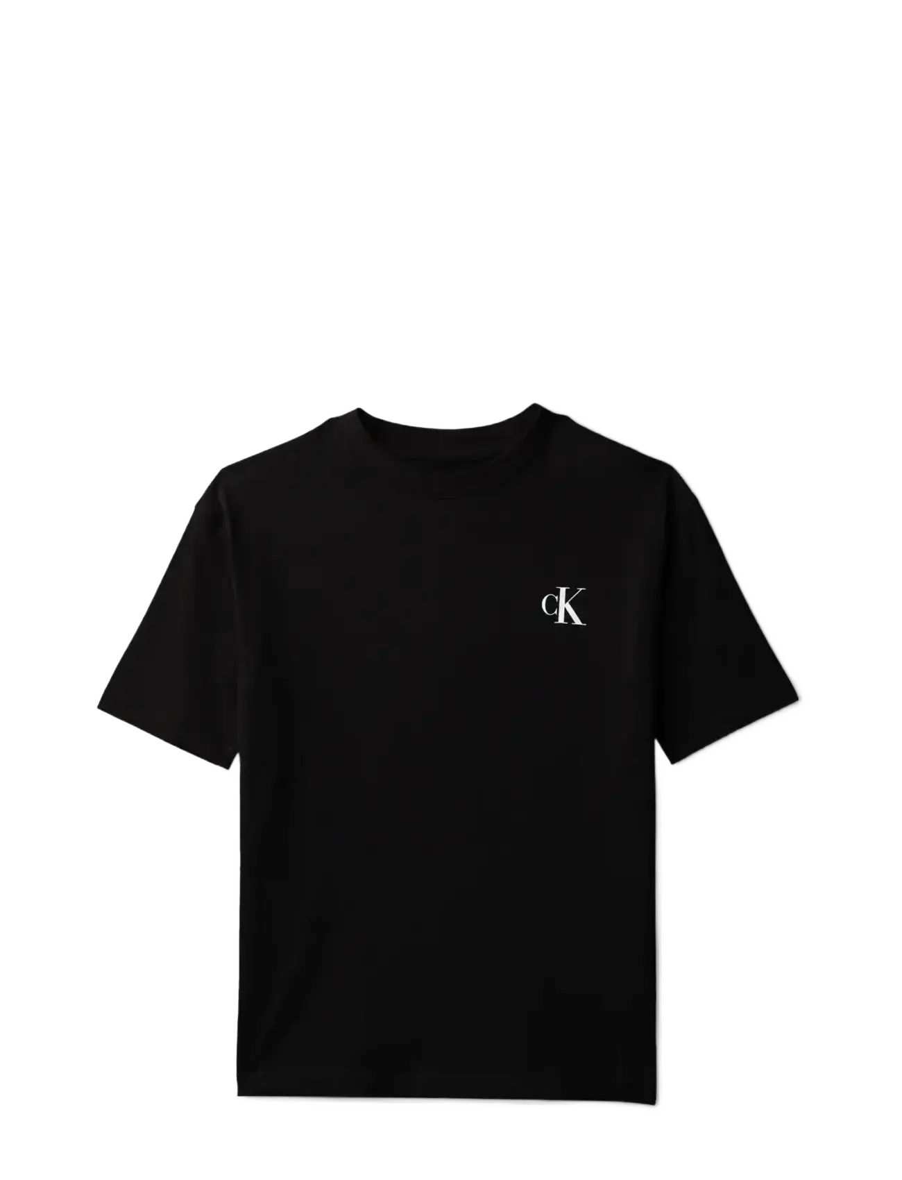 Calvin Klein BRIDGE SS T-SHIRT - Clothing - BLACK [CSI] 25CW1000175CK / black