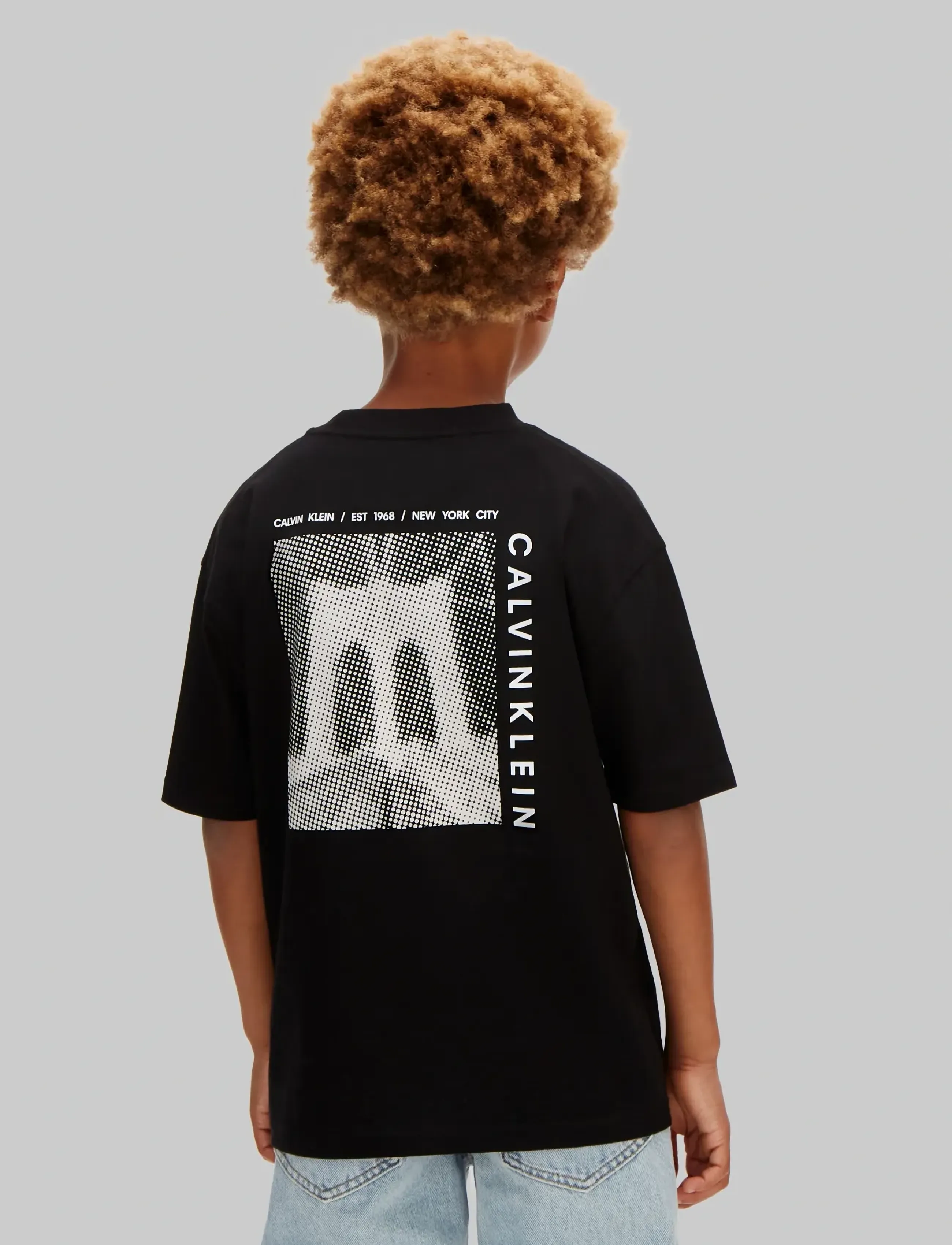 Calvin Klein BRIDGE SS T-SHIRT - T-shirts - BLACK [CSI] 25CW1000175CK / black