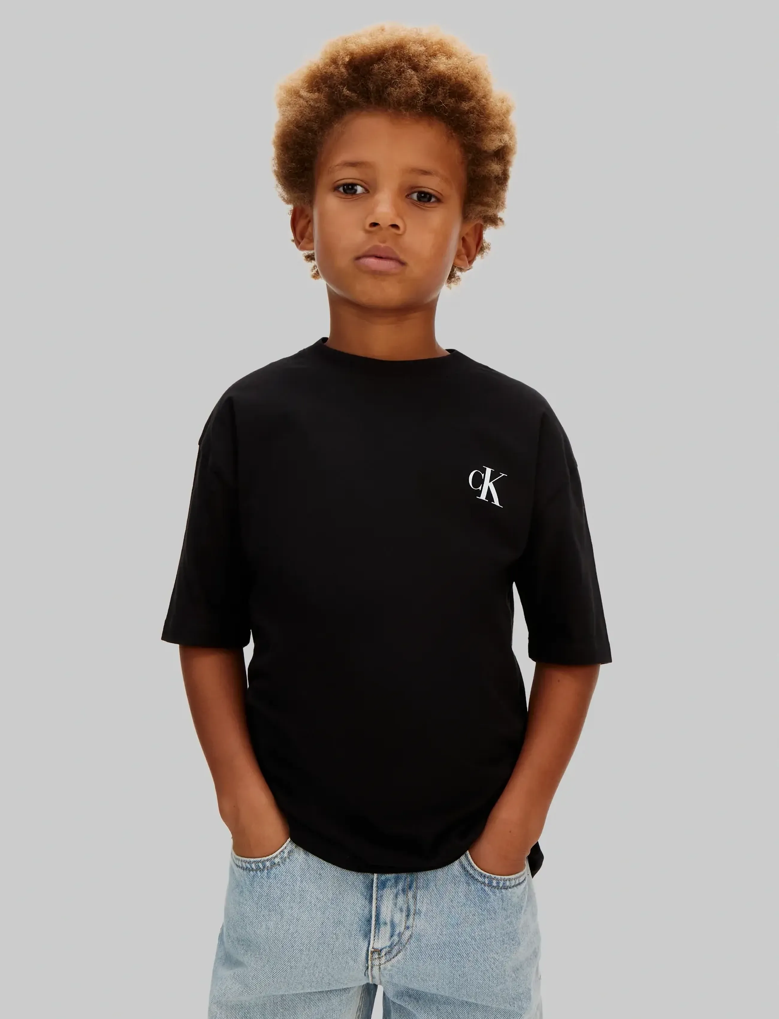 Calvin Klein - BRIDGE SS T-SHIRT - lühikeste varrukatega t-särgid - black [csi] 25cw1000175ck - 3