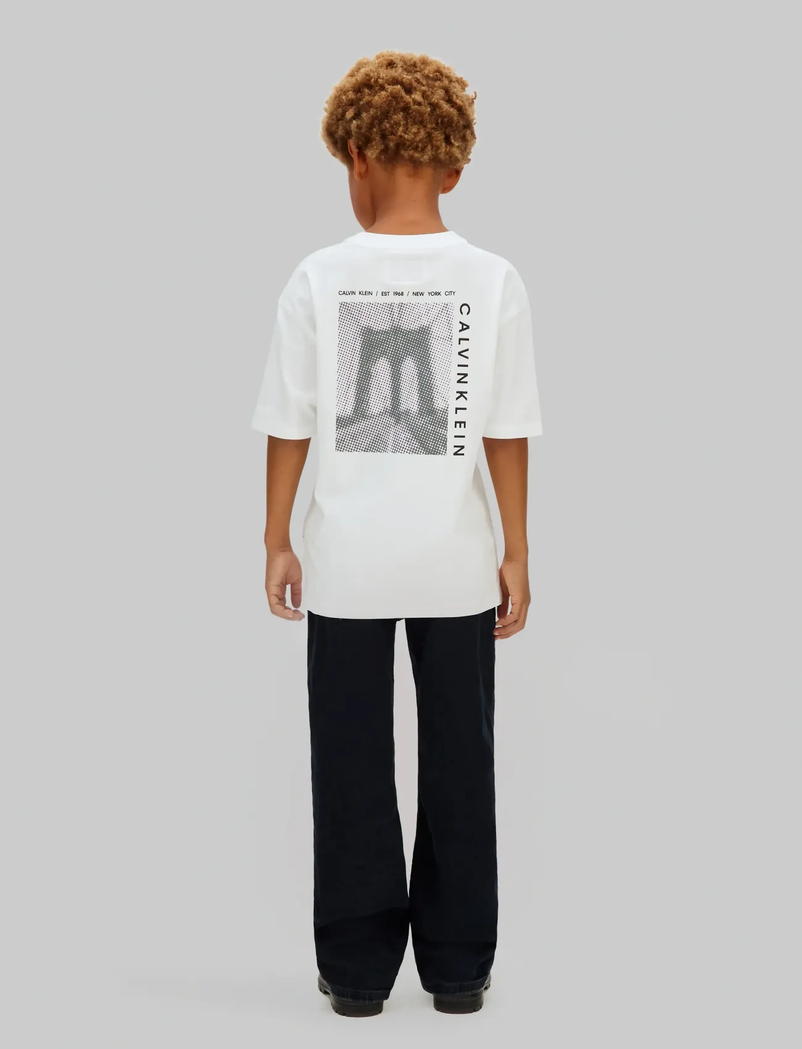 Calvin Klein - BRIDGE SS T-SHIRT - kurzärmelige - white 11-0601 tcx - 3
