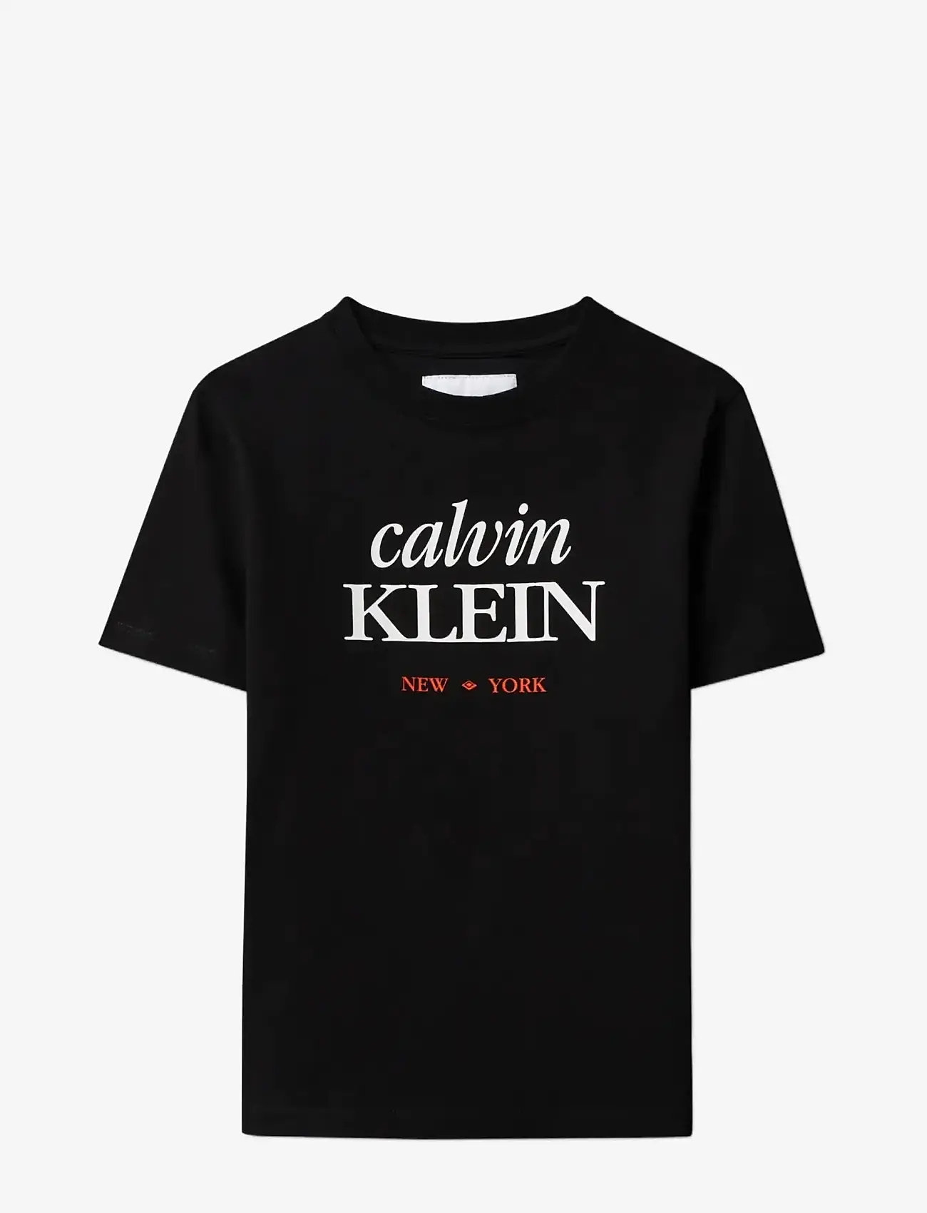 Calvin Klein - LOGO SS T-SHIRT - kortærmede t-shirts - black [csi] 25cw1000175ck - 1
