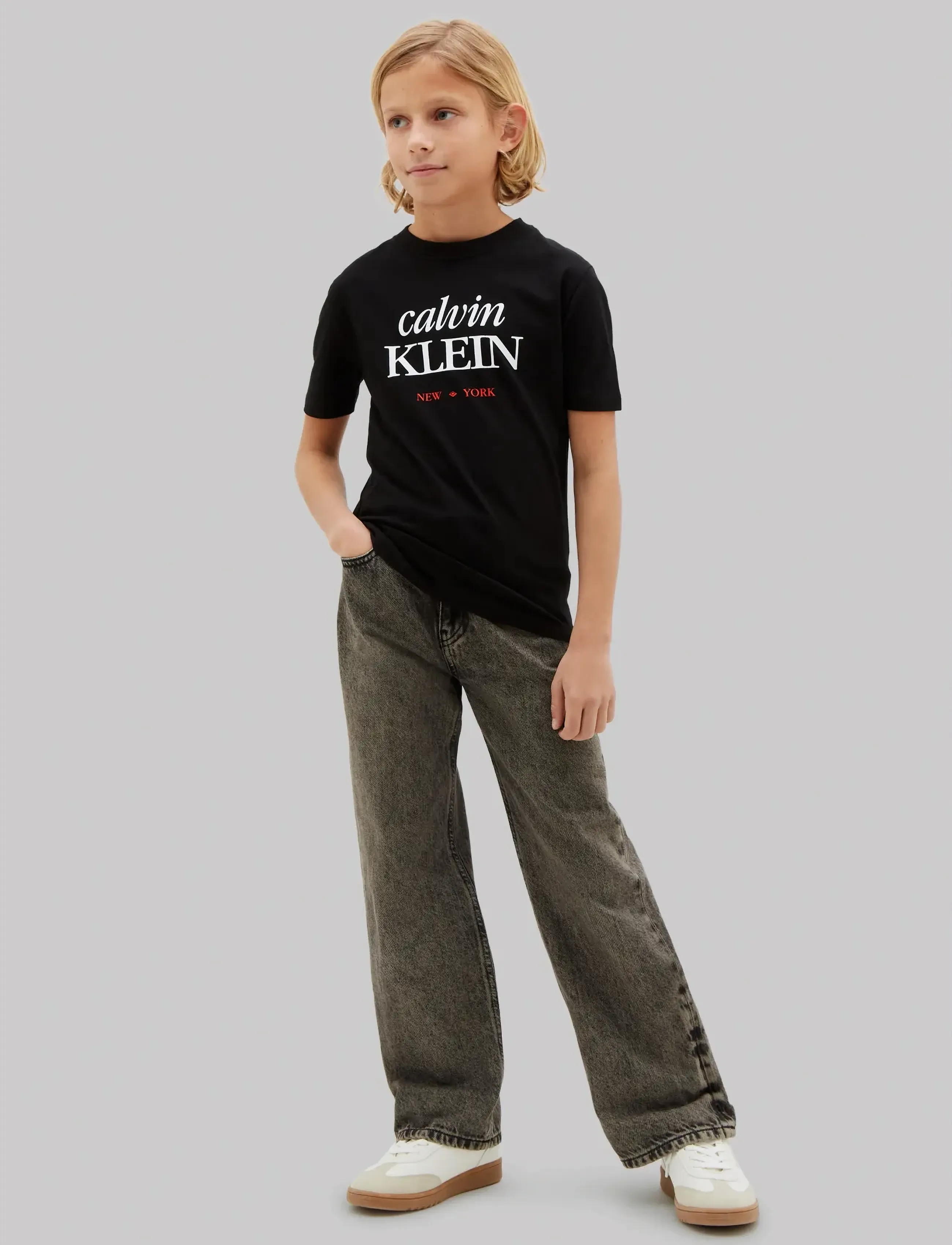 Calvin Klein - LOGO SS T-SHIRT - marškinėliai trumpomis rankovėmis - black [csi] 25cw1000175ck - 3