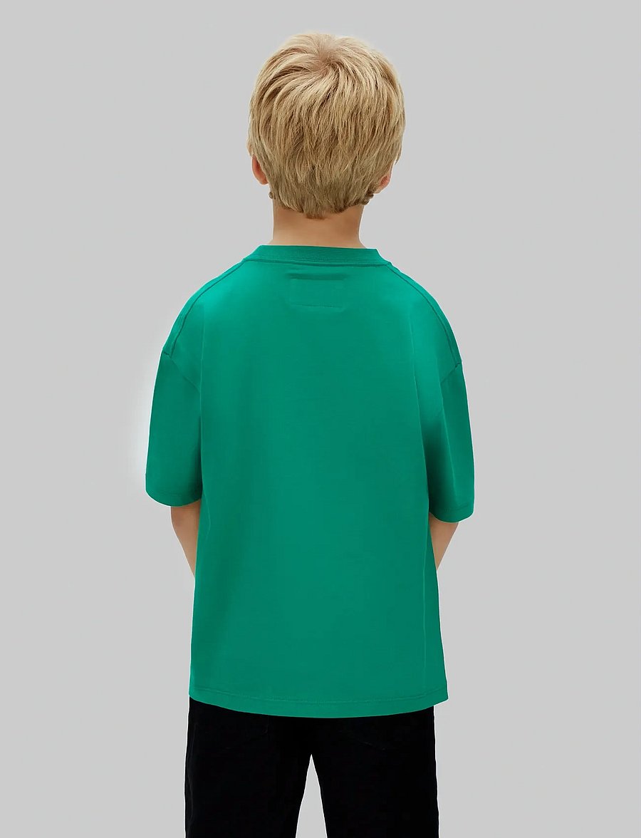 Calvin Klein - MONGRAM LOGO SS T-SHIRT - kurzärmelige - lush meadow 18-5845 tcx - 3