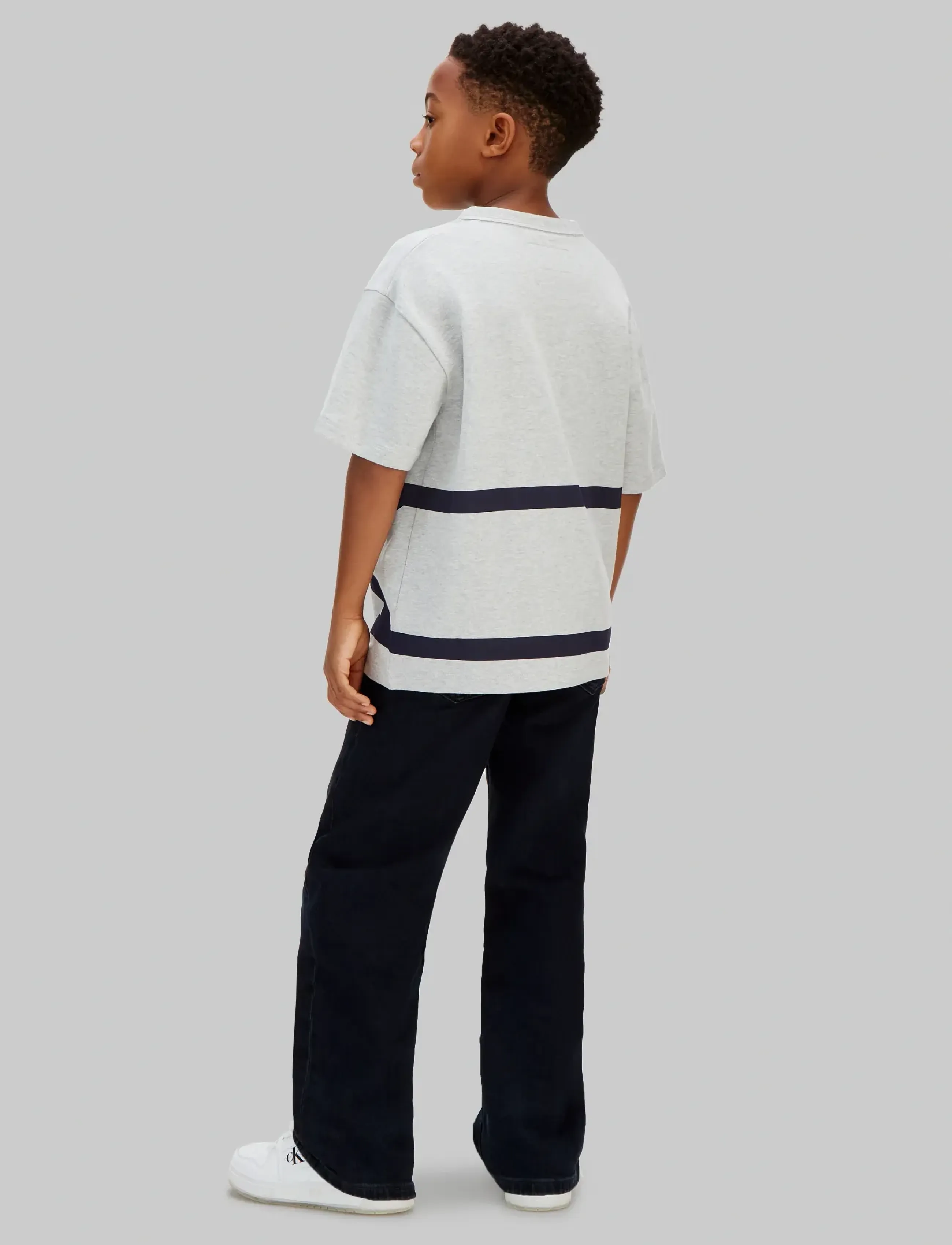 Calvin Klein - VARSITY SS T-SHIRT - kortærmede t-shirts - 1-ltegreyht - 3